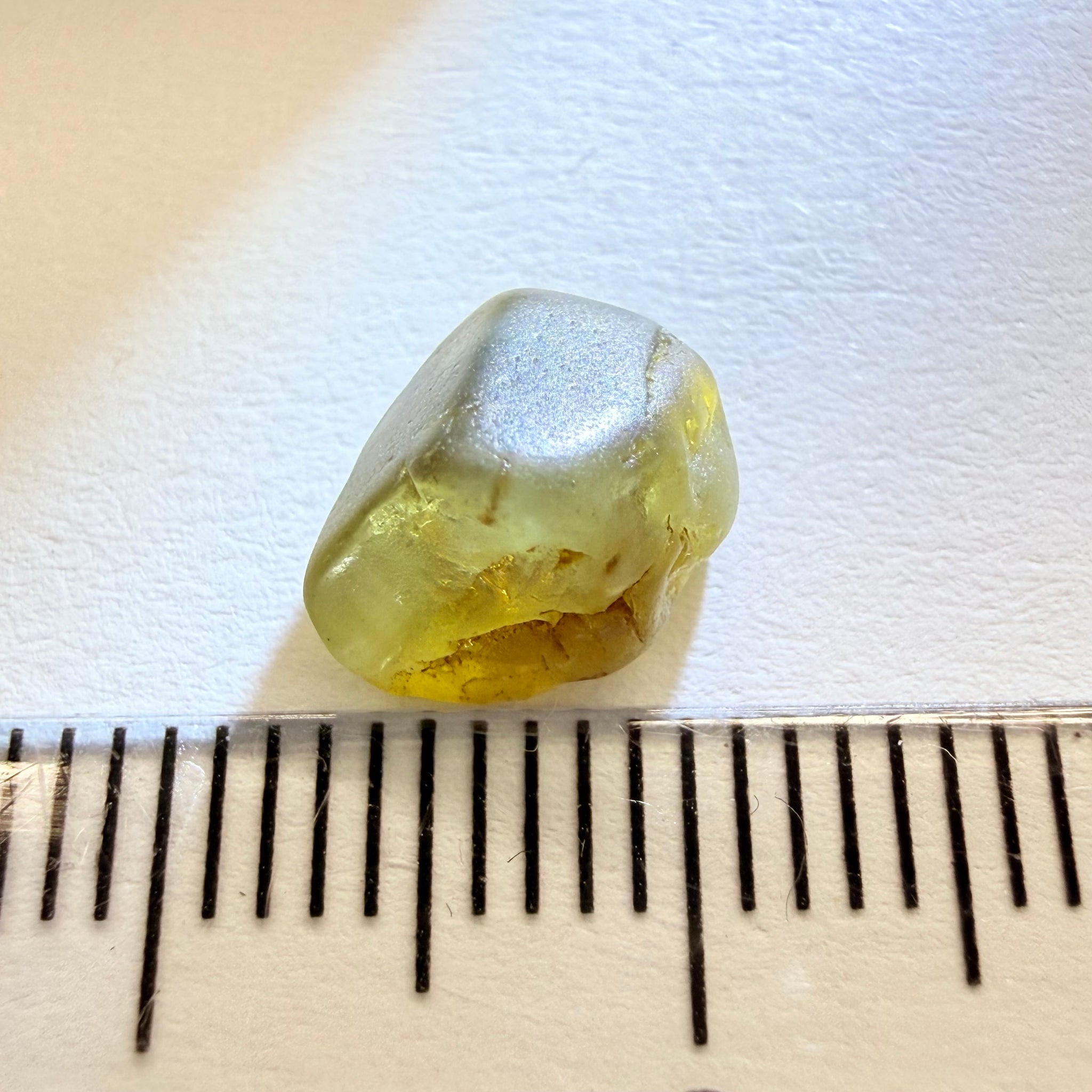 Colour Changing Chrysoberyl, 3.13ct, Tunduru, Tanzania, Untreated Unheated, the colour change is very slight, there is some surface gunk that needs to be removed on one side, rest has very fine silk