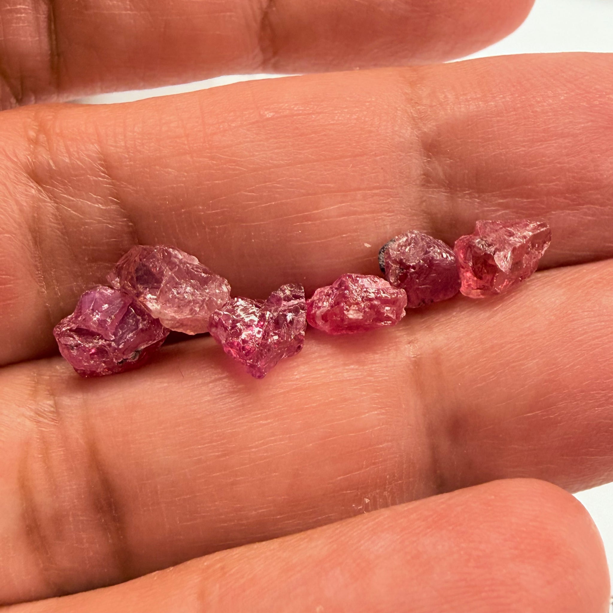 Winza Sapphire Lot, 9.87ct, Winza, Tanzania, Untreated Unheated. Moderately to slightly included, 1.30ct-1.98ct