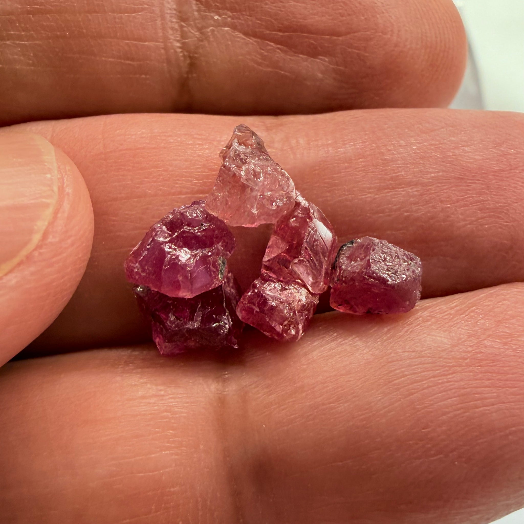 Winza Sapphire Lot, 9.87ct, Winza, Tanzania, Untreated Unheated. Moderately to slightly included, 1.30ct-1.98ct