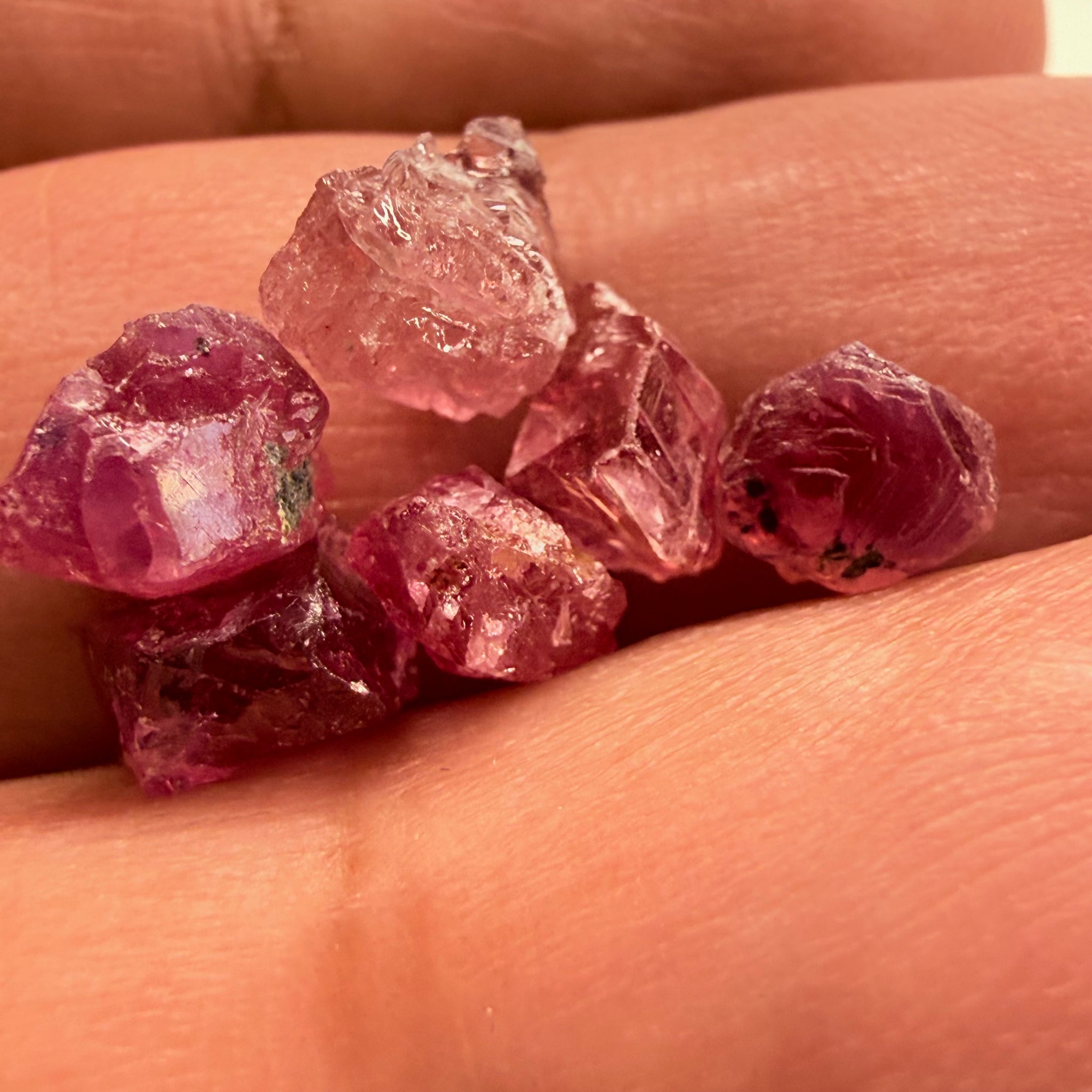 Winza Sapphire Lot, 9.87ct, Winza, Tanzania, Untreated Unheated. Moderately to slightly included, 1.30ct-1.98ct