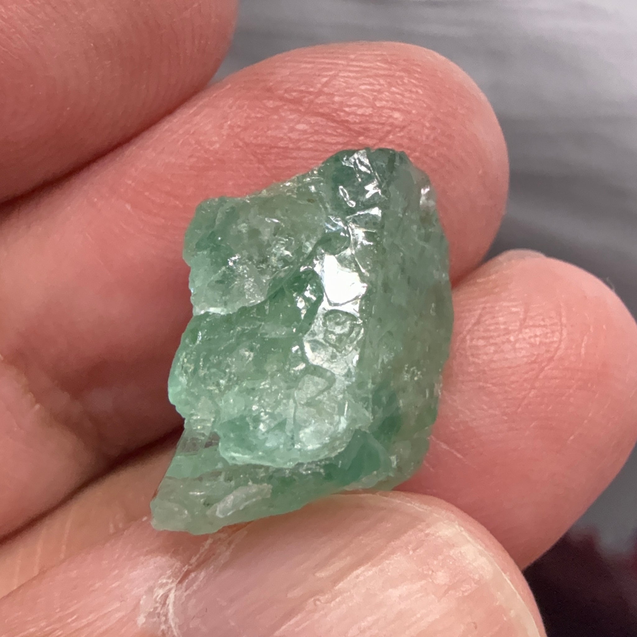 Emerald Crystal, 10.71ct, Tanzania, Untreated Unheated, specimen grade
