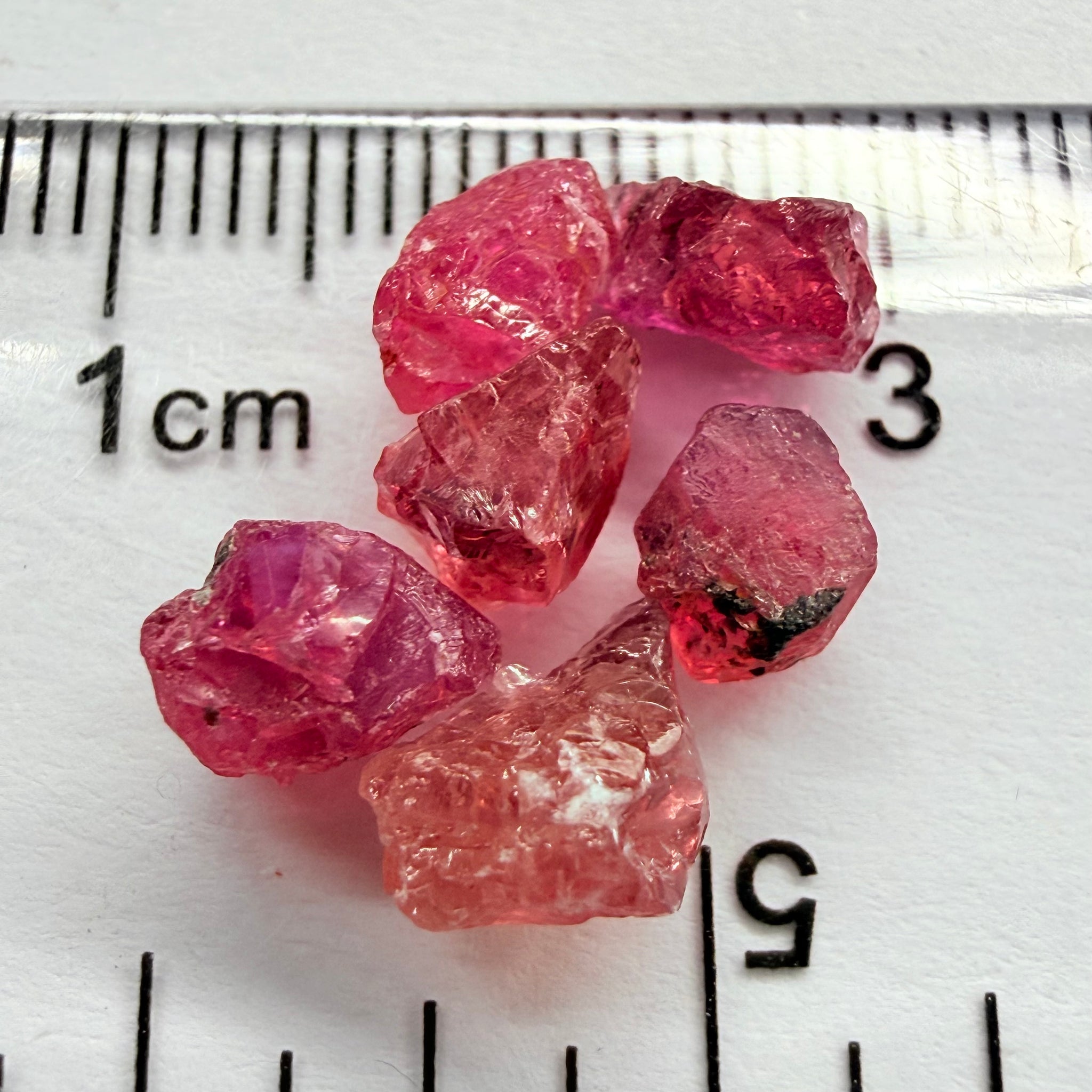 Winza Sapphire Lot, 9.87ct, Winza, Tanzania, Untreated Unheated. Moderately to slightly included, 1.30ct-1.98ct