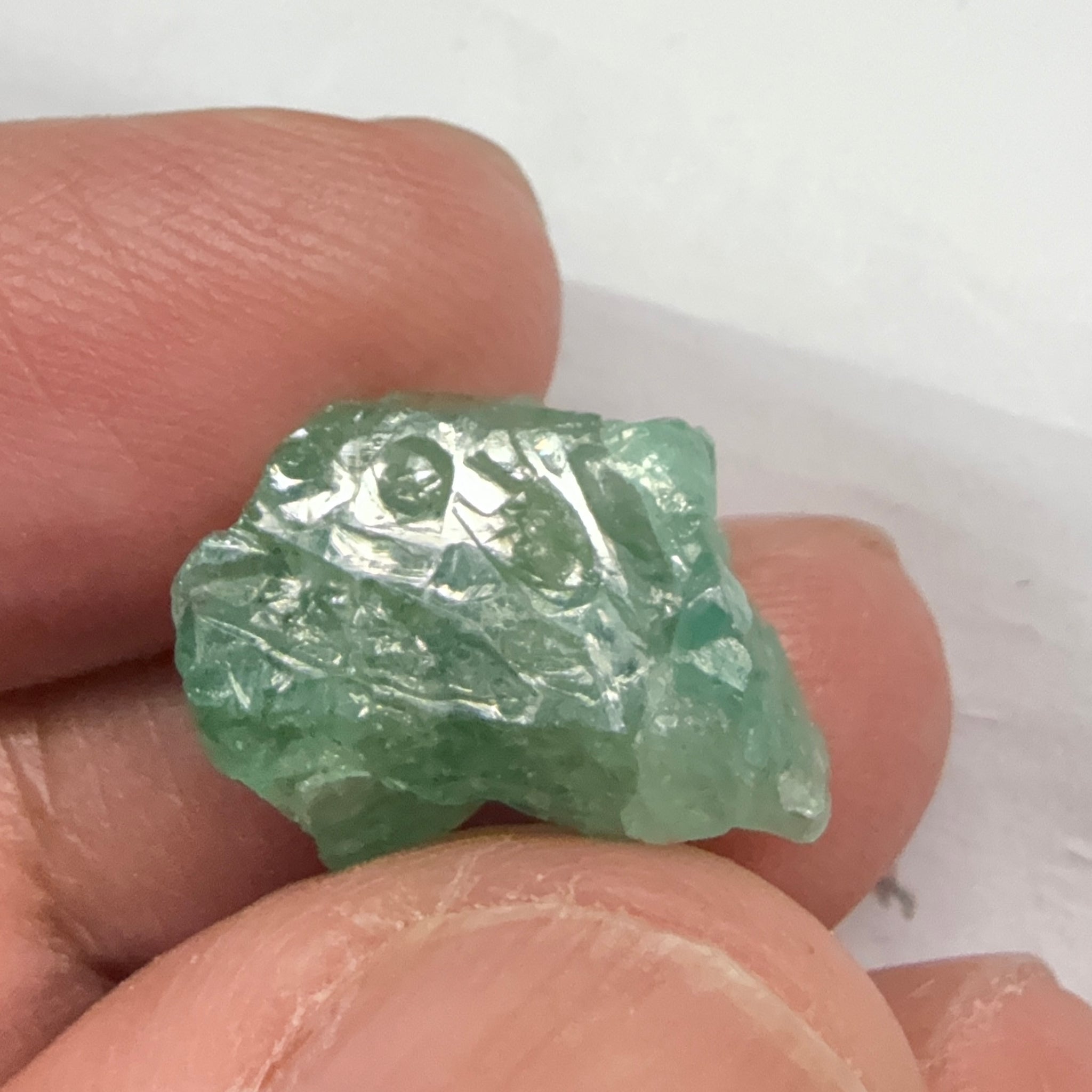 Emerald Crystal, 10.71ct, Tanzania, Untreated Unheated, specimen grade