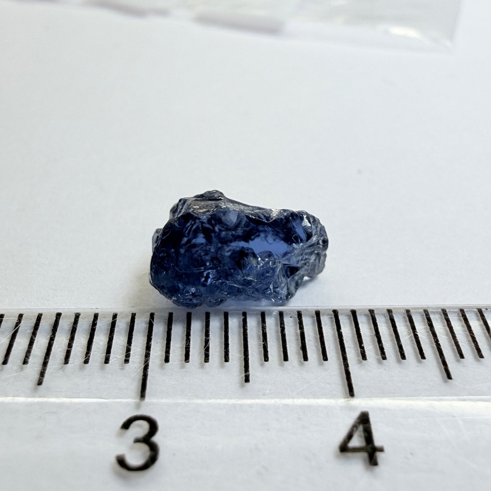 Cobalt Spinel, 3.21ct, Mahenge, Tanzania, Untreated Unheated, slightly included