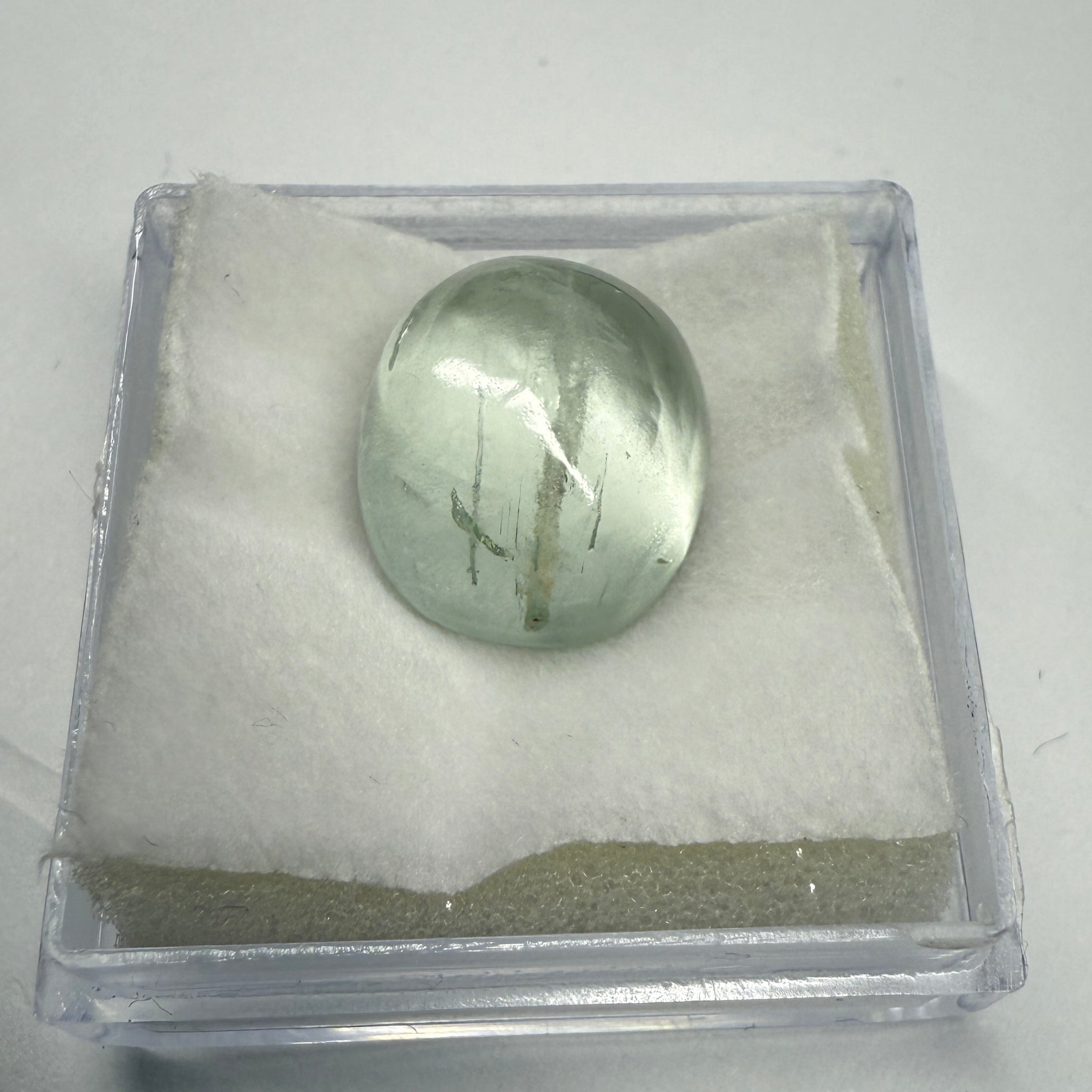 Aquamarine Cabochon, 10.40ct, Zambia, Unheated Untreated