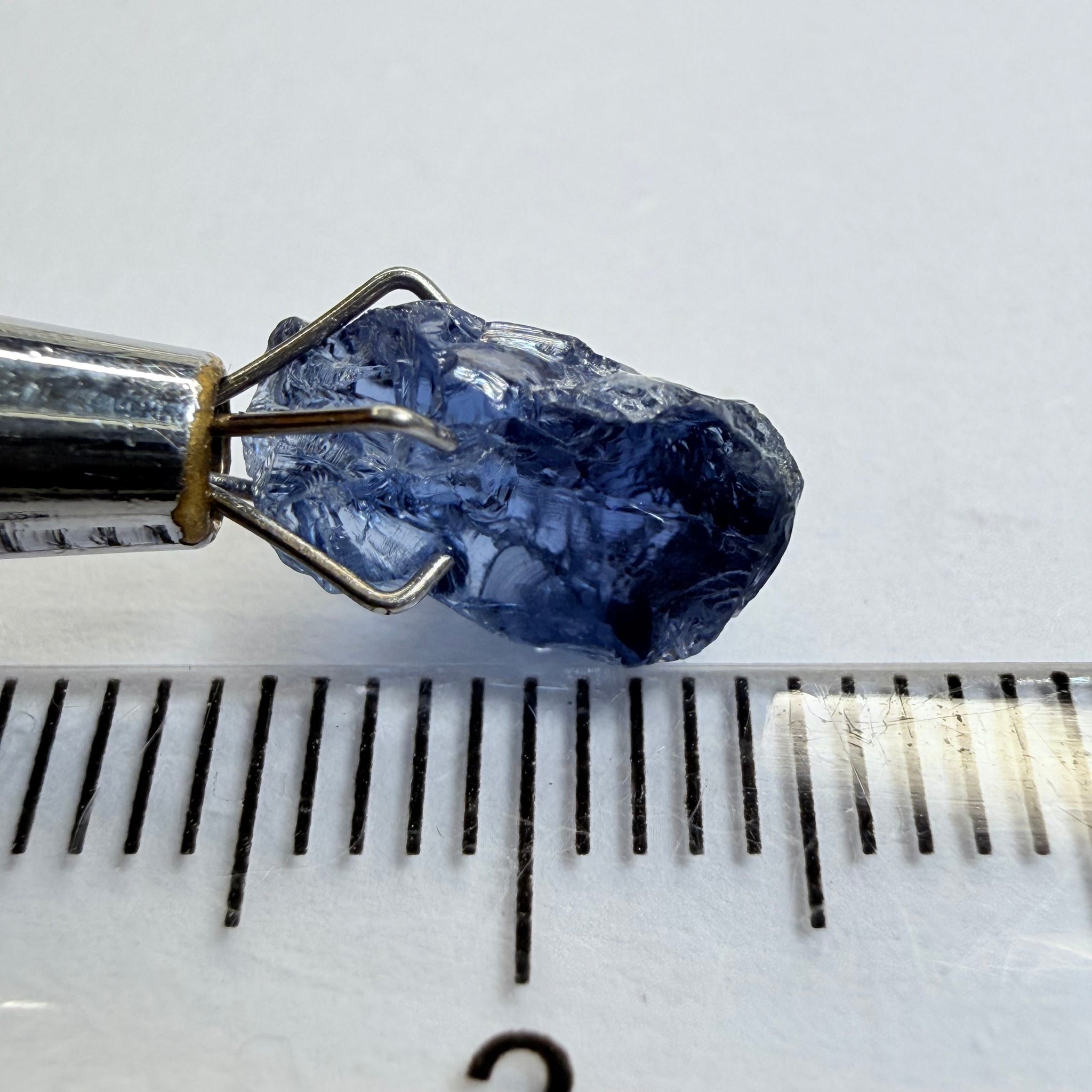 Cobalt Spinel, 3.21ct, Mahenge, Tanzania, Untreated Unheated, slightly included