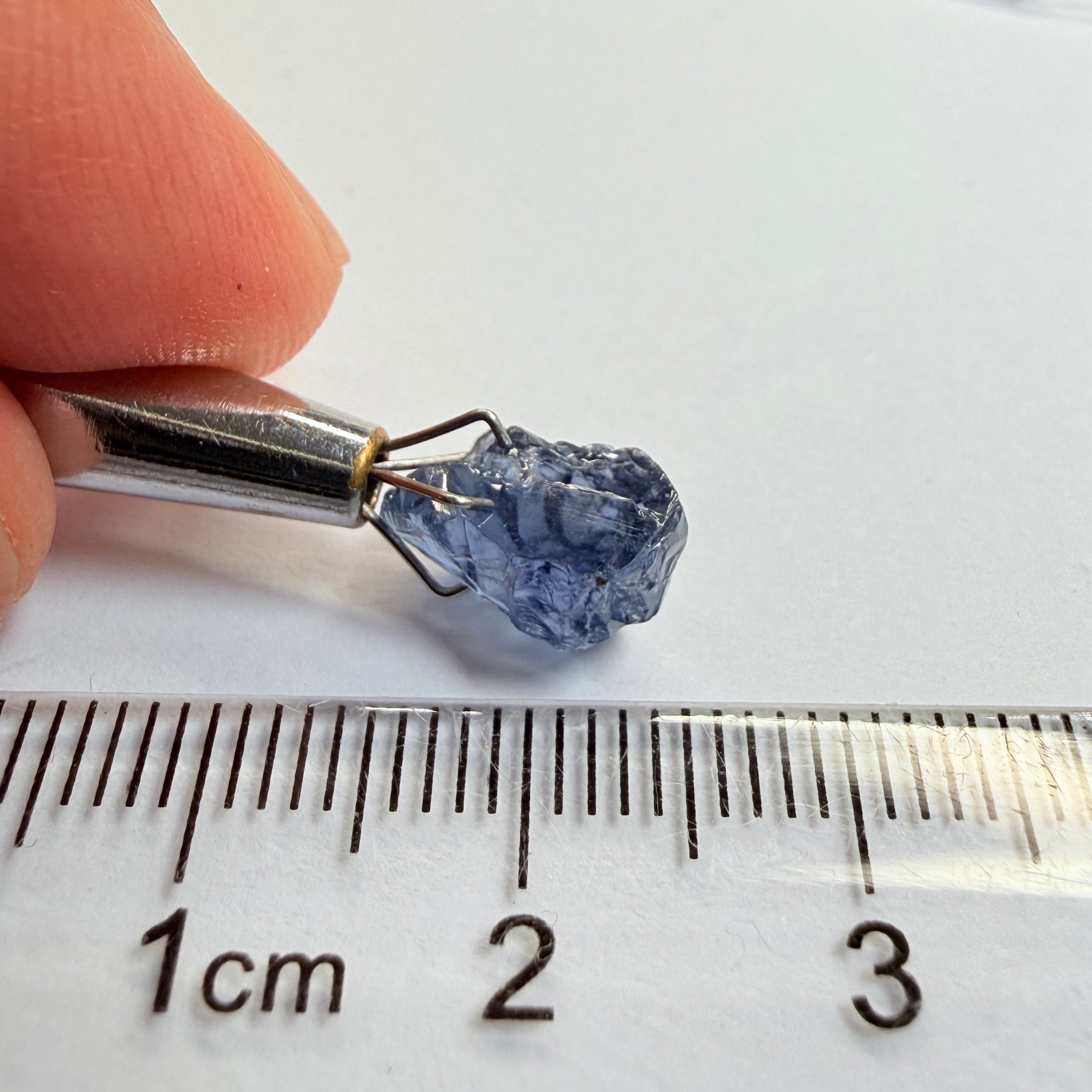 Cobalt Spinel, 3.21ct, Mahenge, Tanzania, Untreated Unheated, slightly included