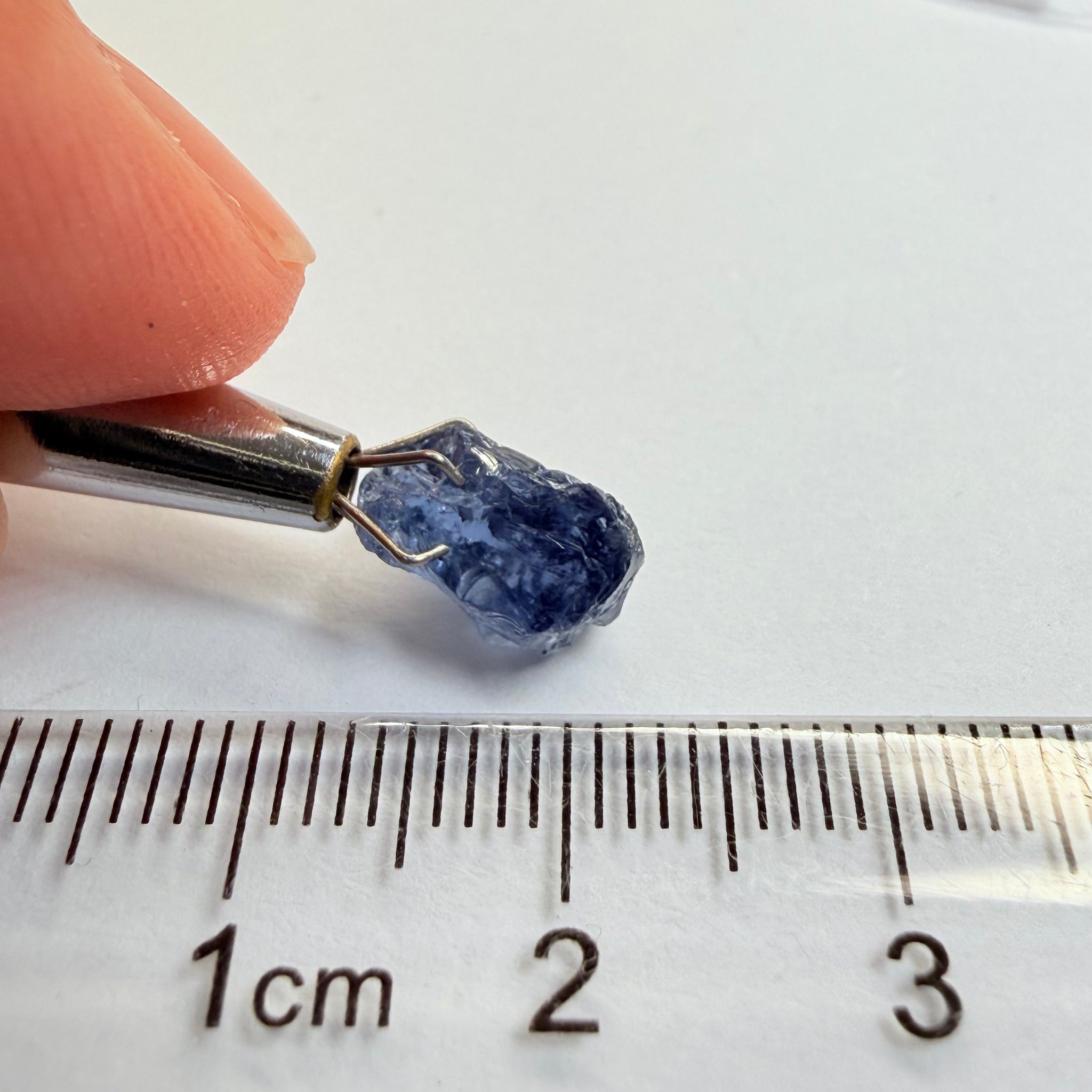 Cobalt Spinel, 3.21ct, Mahenge, Tanzania, Untreated Unheated, slightly included