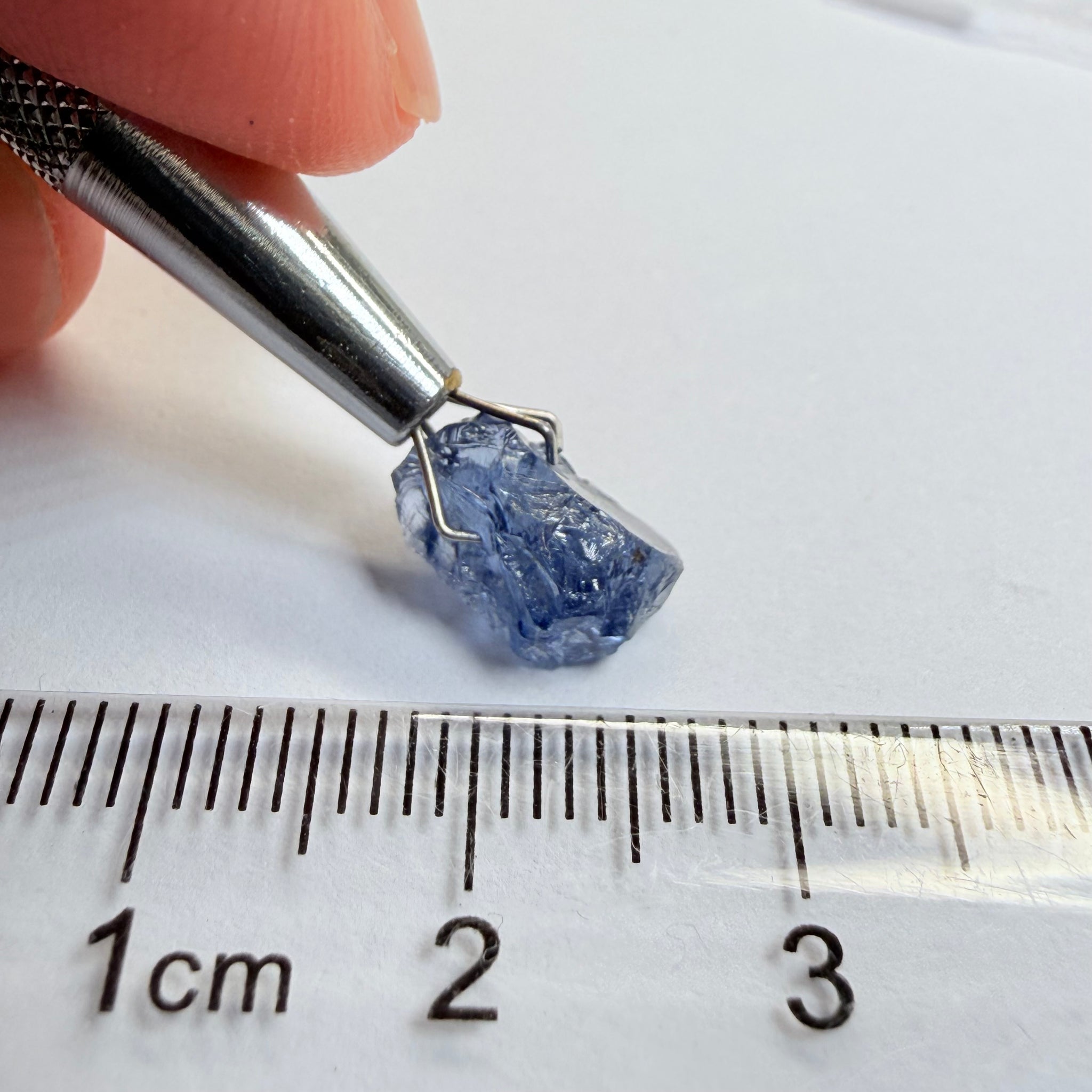 Cobalt Spinel, 3.21ct, Mahenge, Tanzania, Untreated Unheated, slightly included