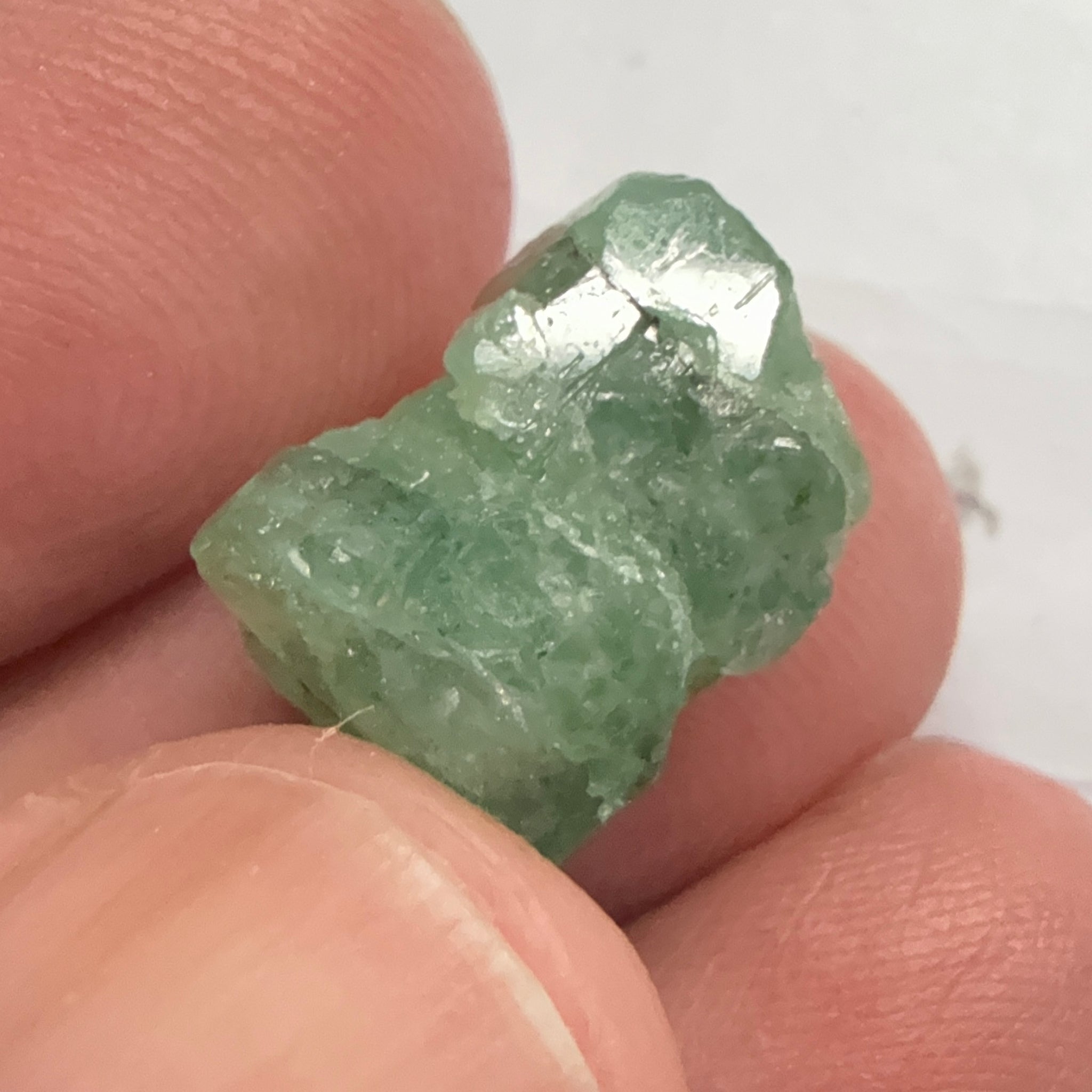 Emerald Crystal, 9.71ct, Tanzania, Untreated Unheated, specimen grade