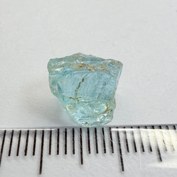 Aquamarine, 4.41ct, Loliondo, Tanzania, Untreated Unheated, vvs-if