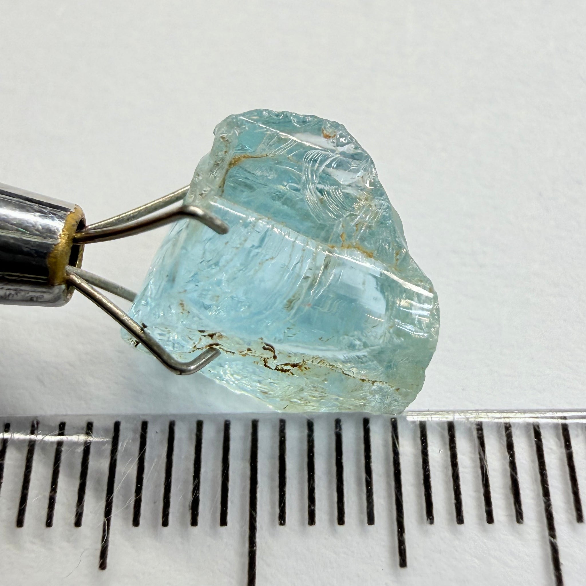 Aquamarine, 4.41ct, Loliondo, Tanzania, Untreated Unheated, vvs-if