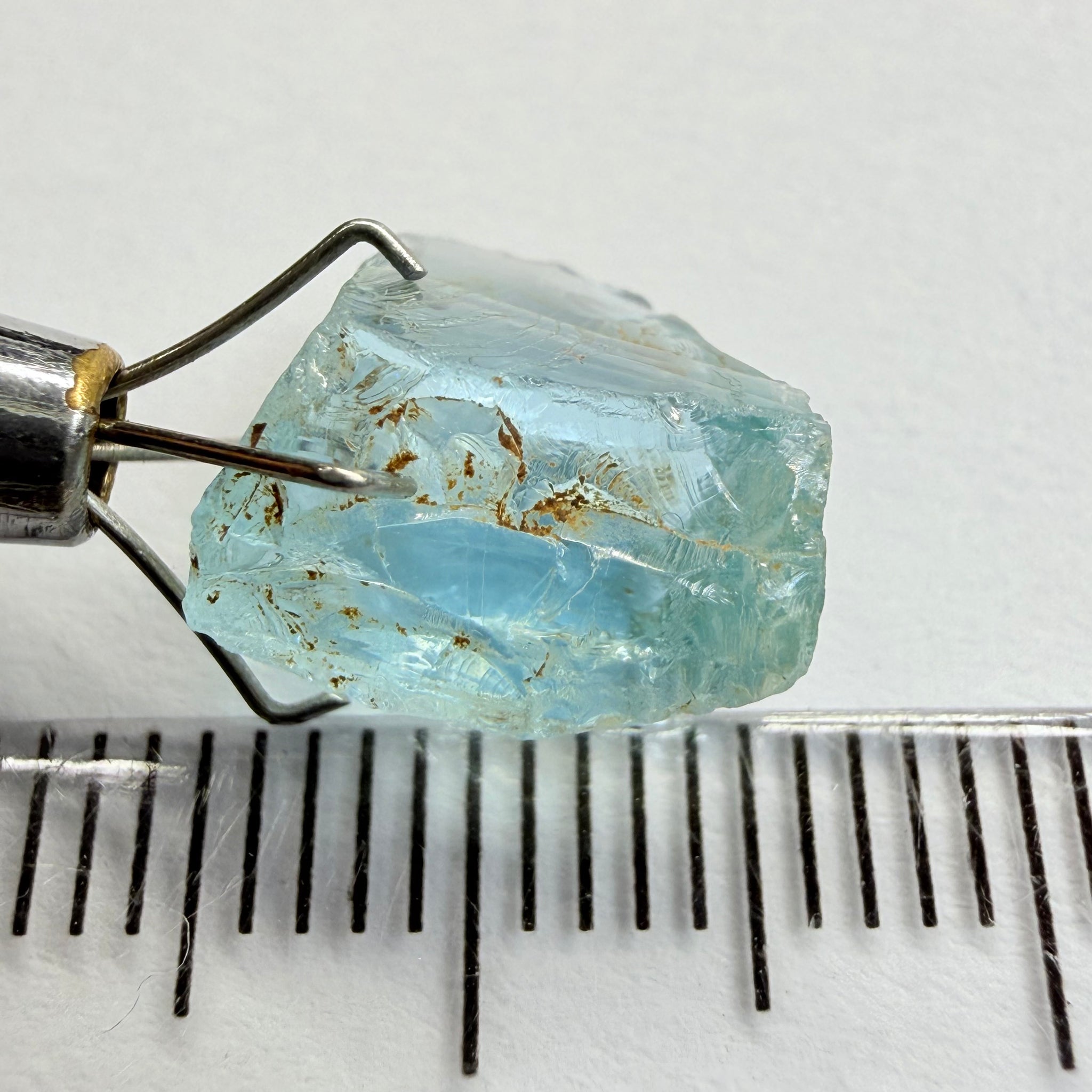 Aquamarine, 4.41ct, Loliondo, Tanzania, Untreated Unheated, vvs-if