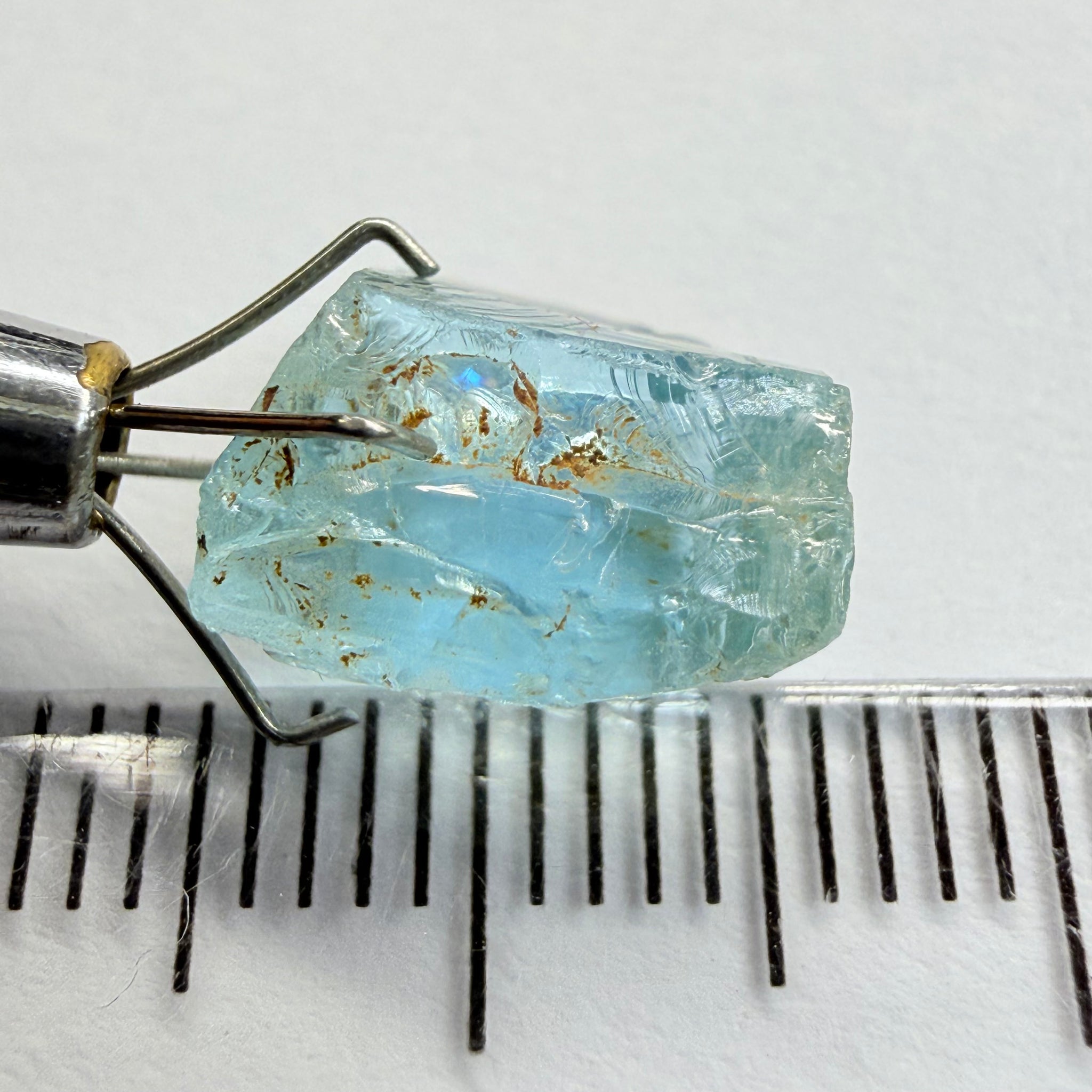Aquamarine, 4.41ct, Loliondo, Tanzania, Untreated Unheated, vvs-if
