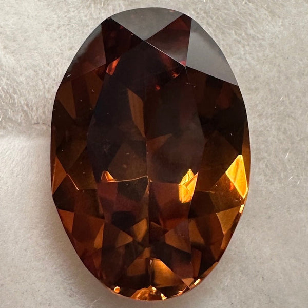 Tanzanian Zircon, 2.49ct, Untreated Unheated