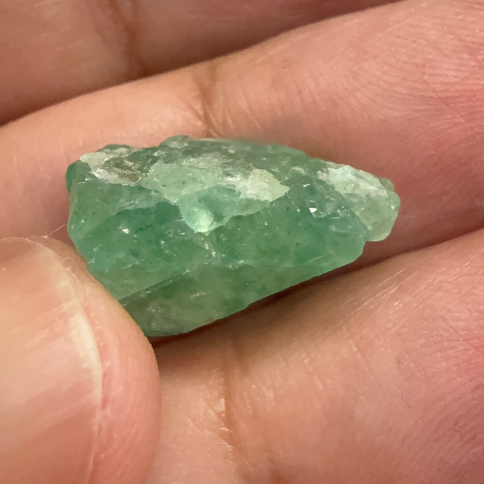 Emerald Crystal, 12.37ct, Tanzania, Untreated Unheated, specimen grade