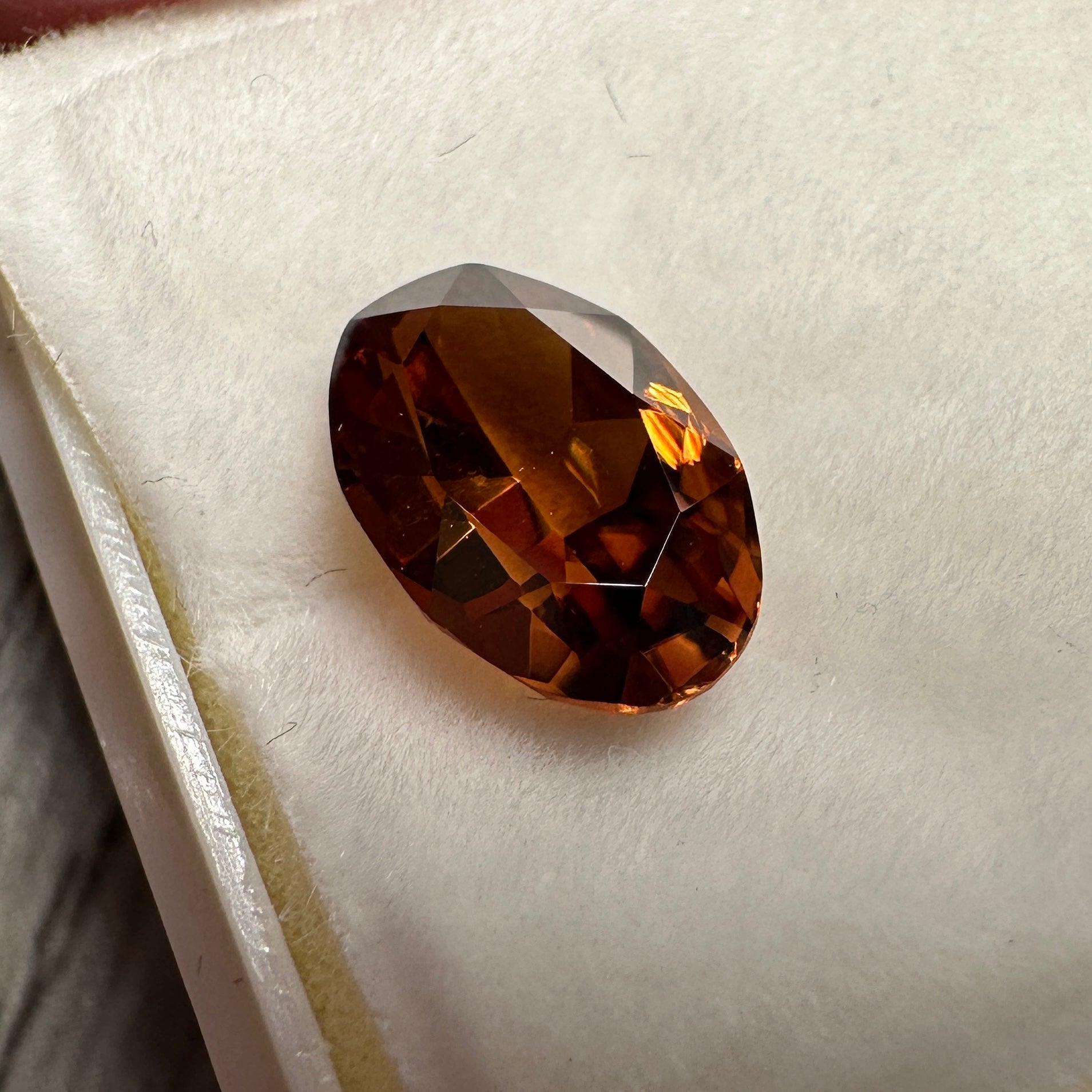 Tanzanian Zircon, 2.49ct, Untreated Unheated