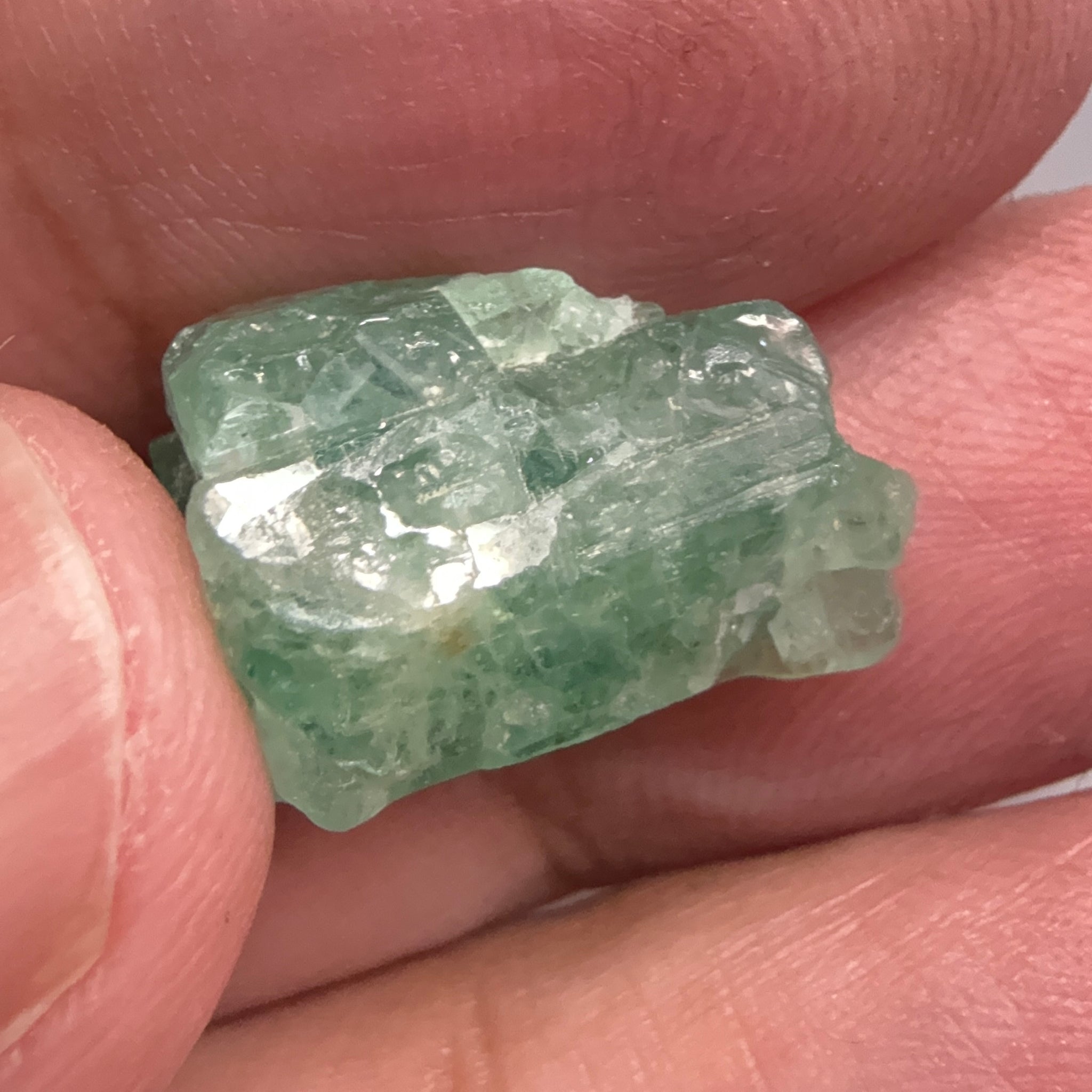 Emerald Crystal, 12.37ct, Tanzania, Untreated Unheated, specimen grade