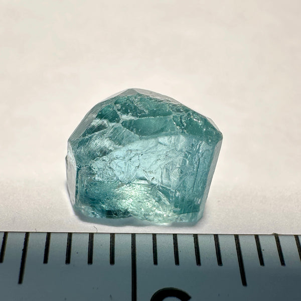 Blue Apatite Crystal, 2.03ct, Merelani, Tanzania, Untreated Unheated