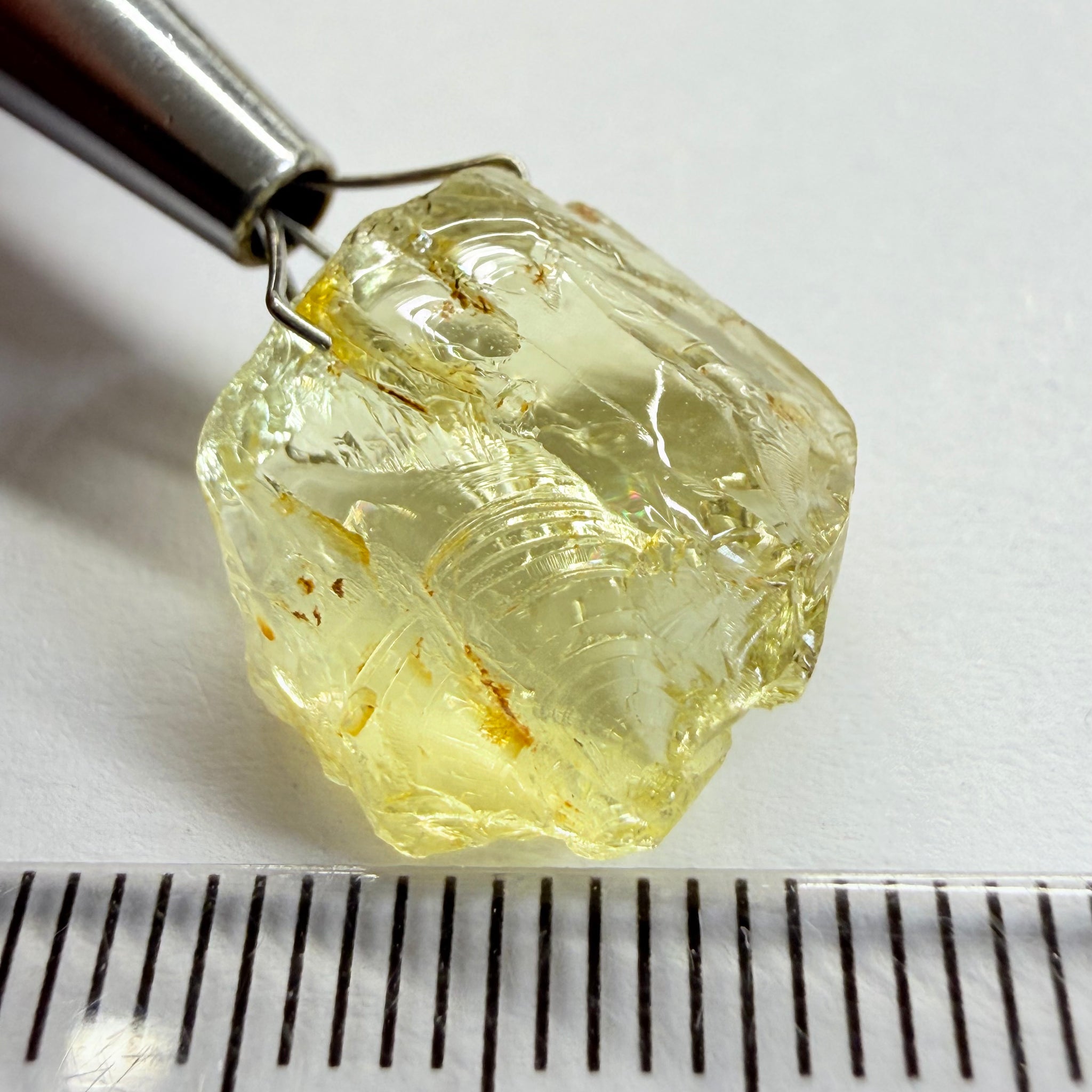 Heliodor, 10.17ct, Loliondo, Tanzania, Untreated Unheated, vvs-if flattish shape,