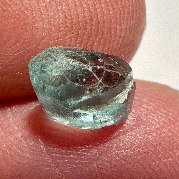 Blue Apatite Crystal, 2.03ct, Merelani, Tanzania, Untreated Unheated
