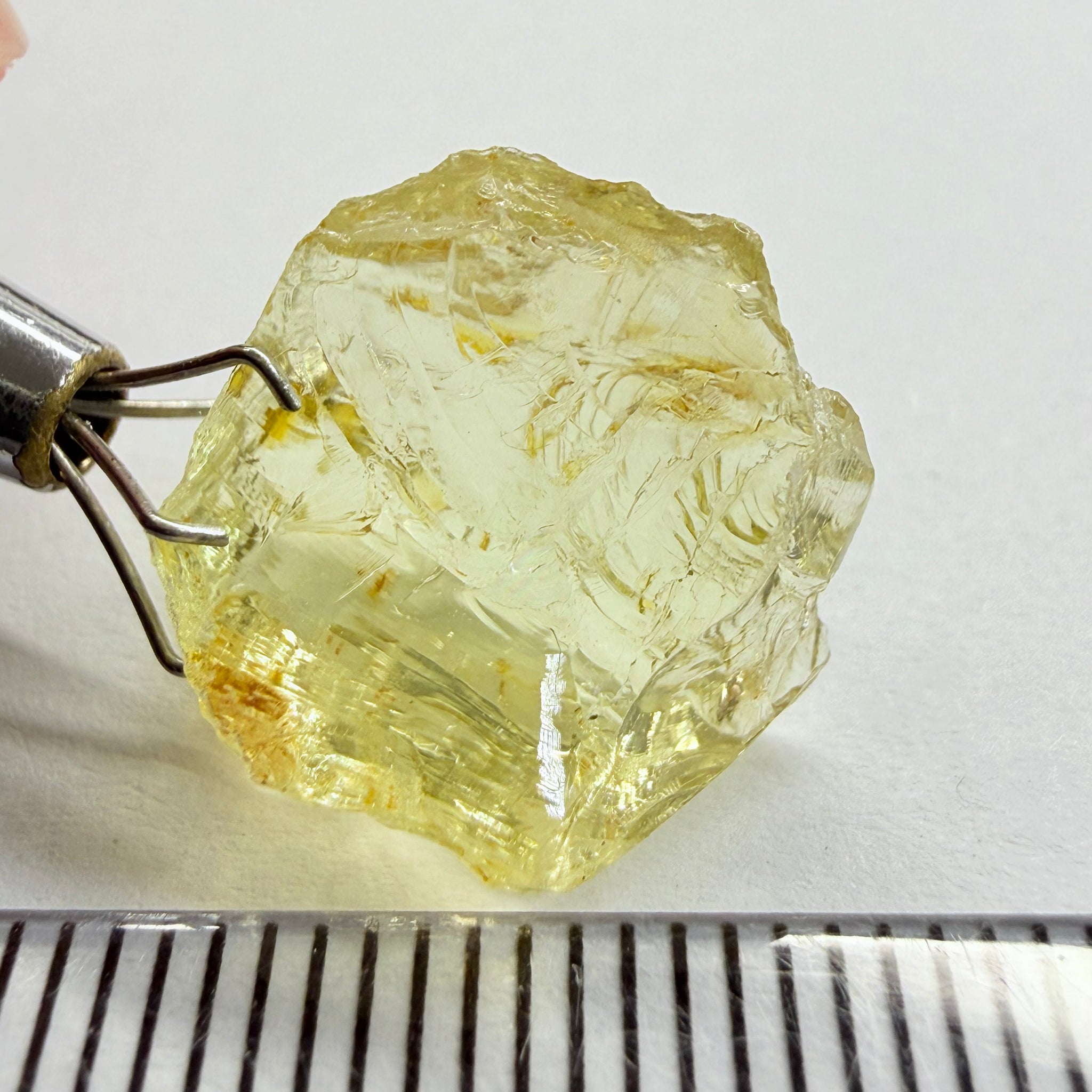 Heliodor, 10.17ct, Loliondo, Tanzania, Untreated Unheated, vvs-if flattish shape,