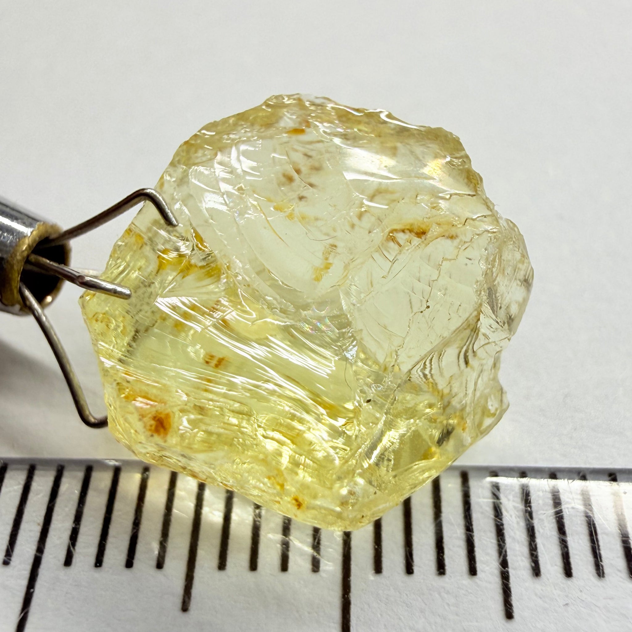 Heliodor, 10.17ct, Loliondo, Tanzania, Untreated Unheated, vvs-if flattish shape,
