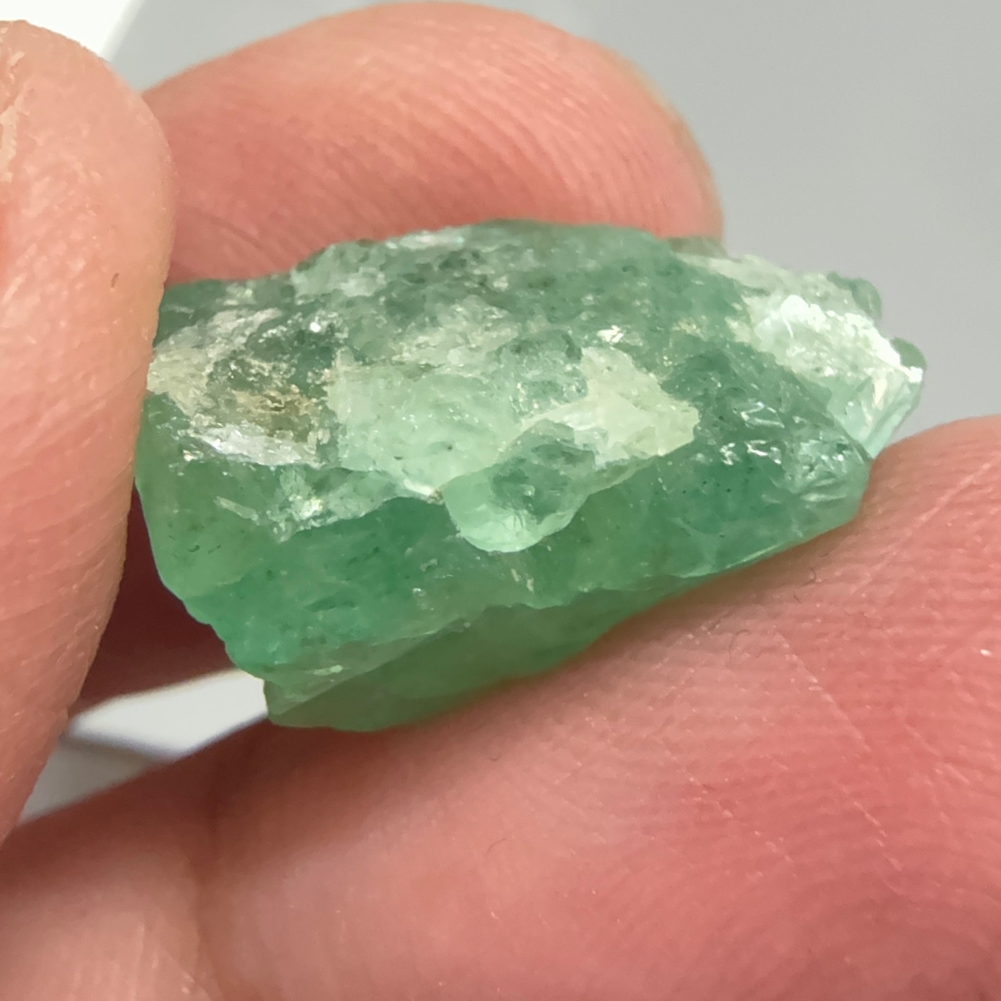 Emerald Crystal, 12.37ct, Tanzania, Untreated Unheated, specimen grade