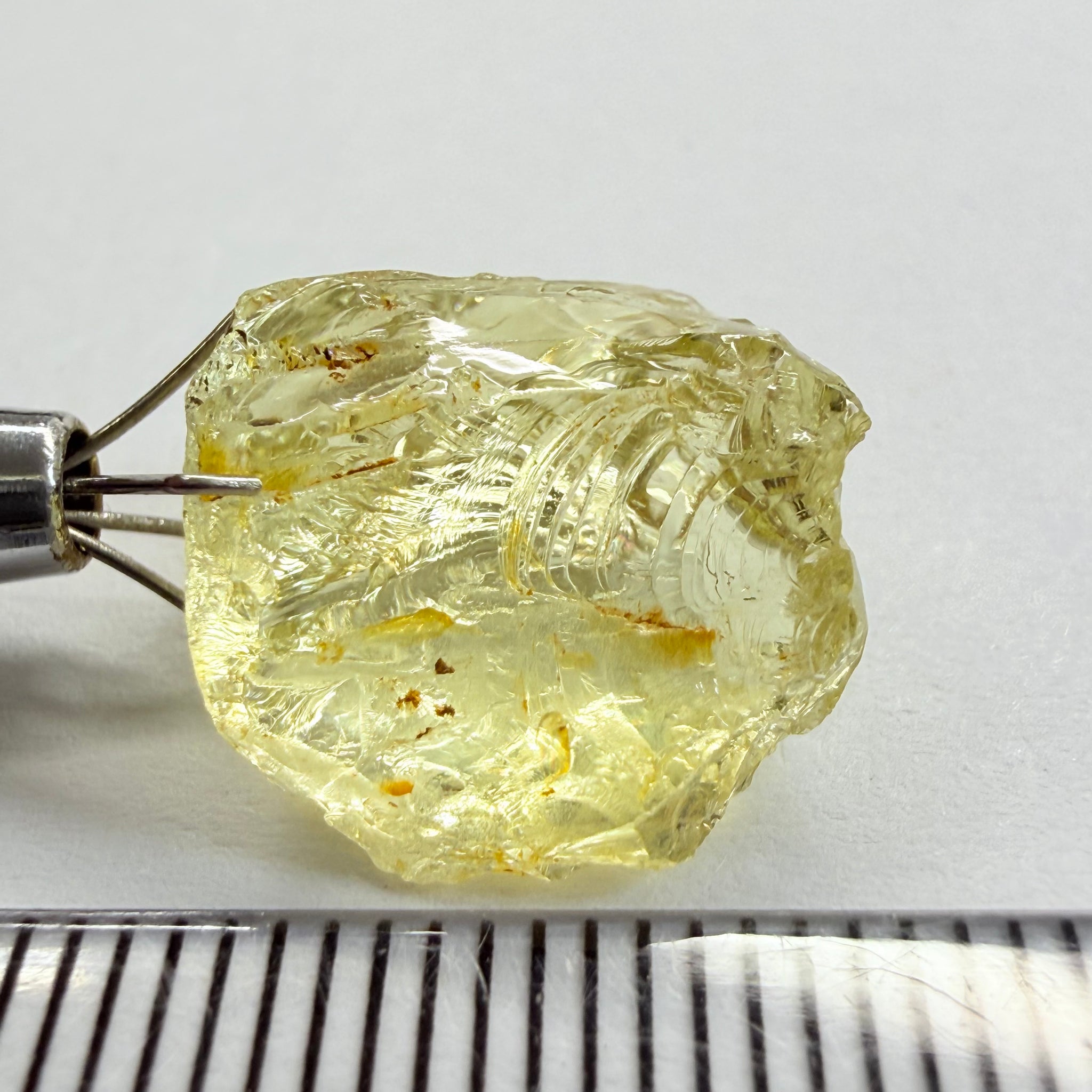 Heliodor, 10.17ct, Loliondo, Tanzania, Untreated Unheated, vvs-if flattish shape,