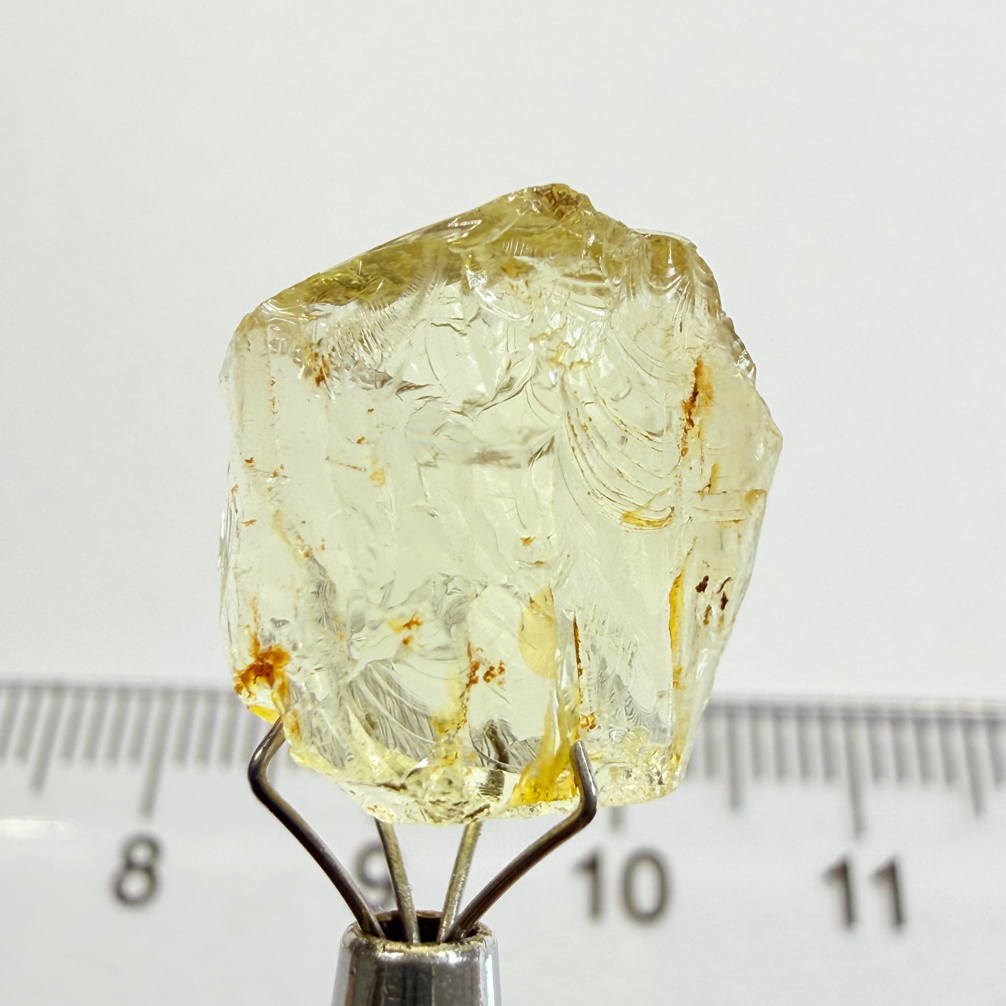 Heliodor, 10.17ct, Loliondo, Tanzania, Untreated Unheated, vvs-if flattish shape,