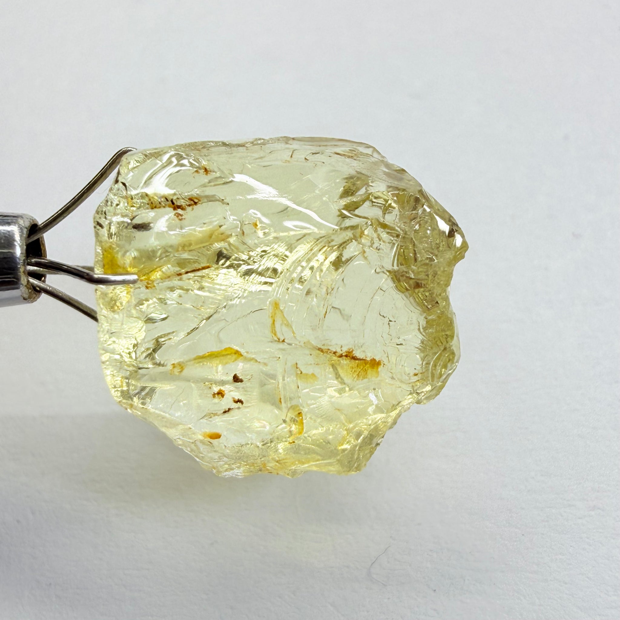 Heliodor, 10.17ct, Loliondo, Tanzania, Untreated Unheated, vvs-if flattish shape,