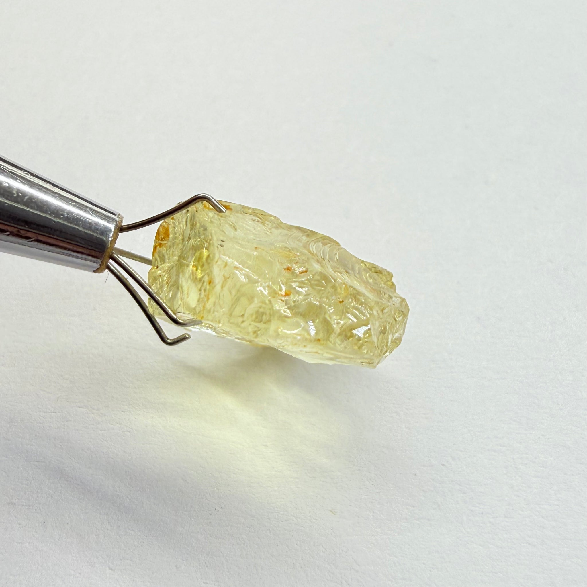 Heliodor, 10.17ct, Loliondo, Tanzania, Untreated Unheated, vvs-if flattish shape,