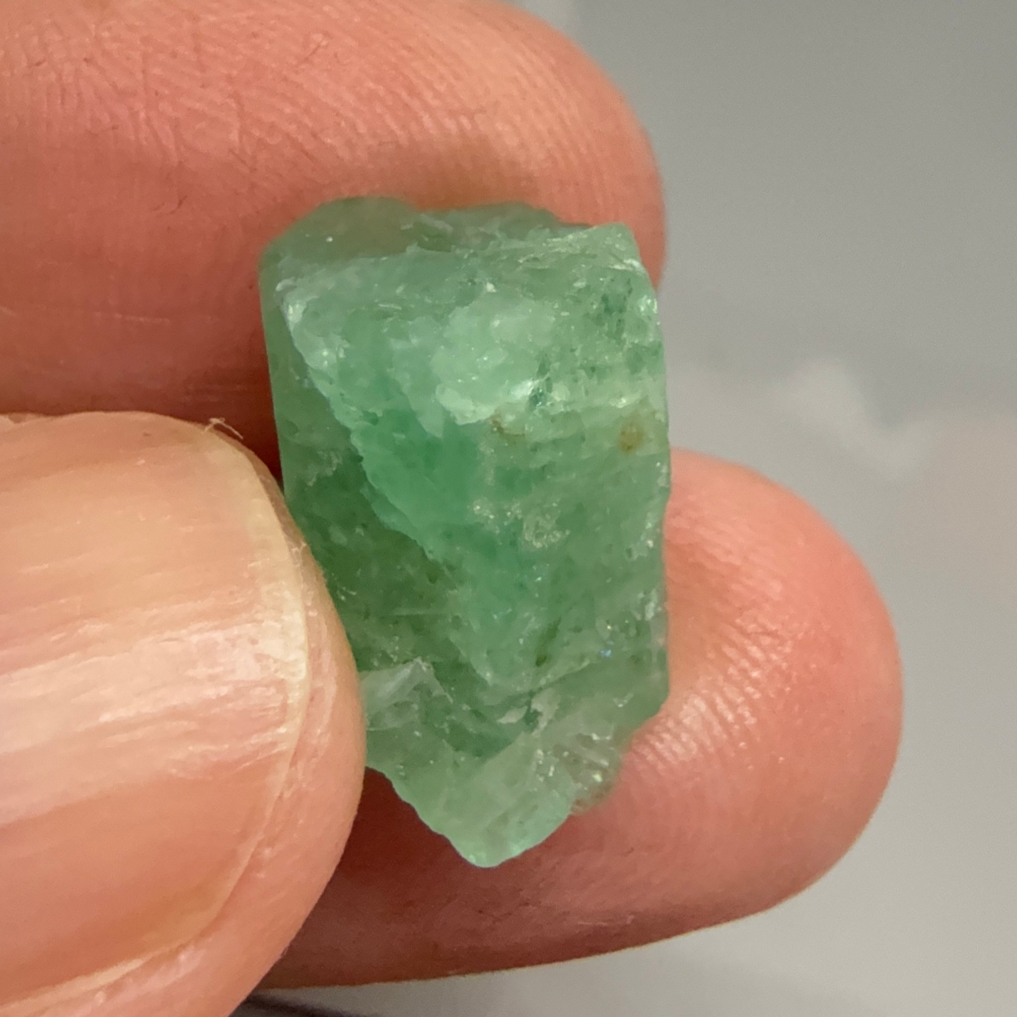 Emerald Crystal, 12.37ct, Tanzania, Untreated Unheated, specimen grade