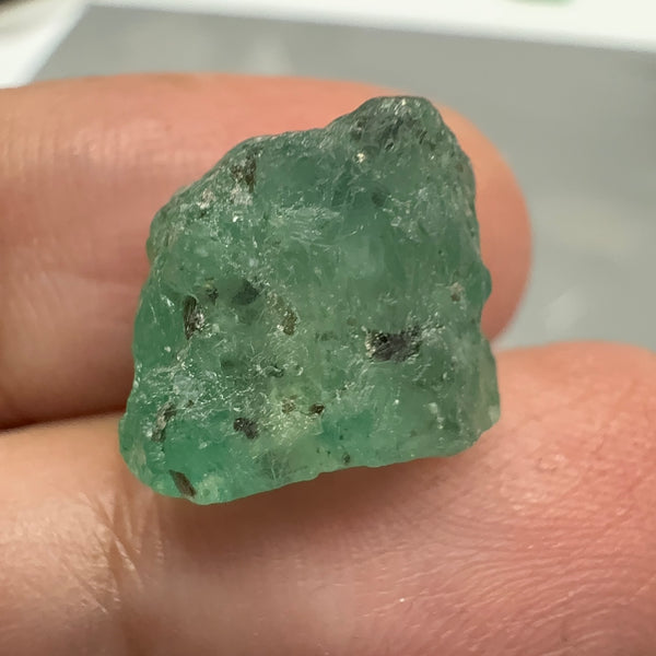 Emerald Crystal, 9.13ct, Tanzania, Untreated Unheated, specimen grade