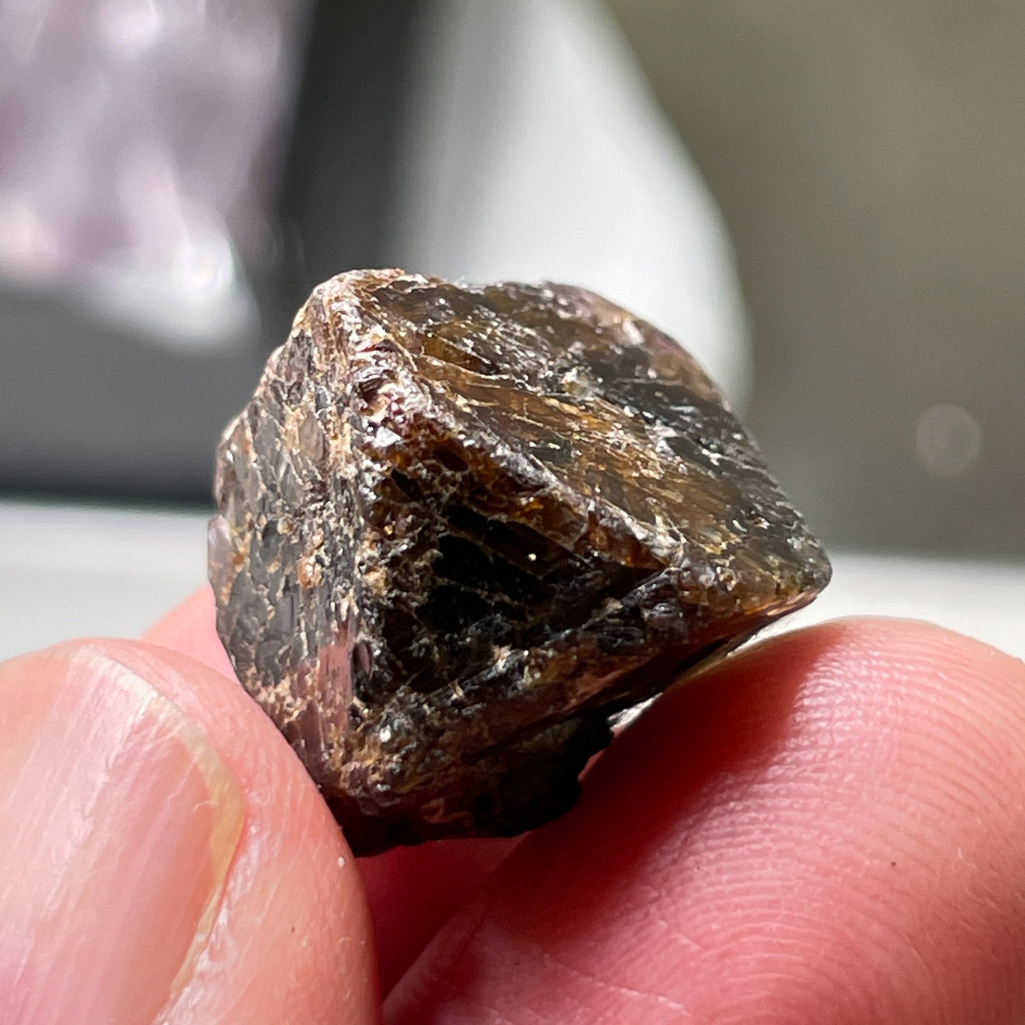 37.71Ct Mahenge Spinel Crystal Tanzania. Untreated Unheated