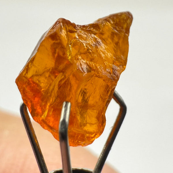 Clinohumite, 1.82ct, Morogoro, Tanzania, Untreated Unheated. VVS, odd shape and a bit flattish