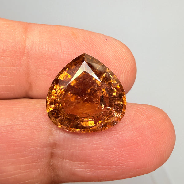 Tourmaline, 8.71ct, Congo, Unheated Untreated, native cut