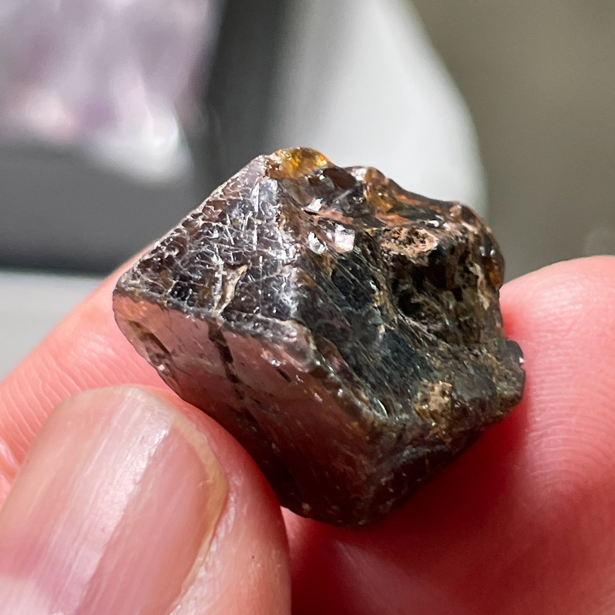 37.71Ct Mahenge Spinel Crystal Tanzania. Untreated Unheated