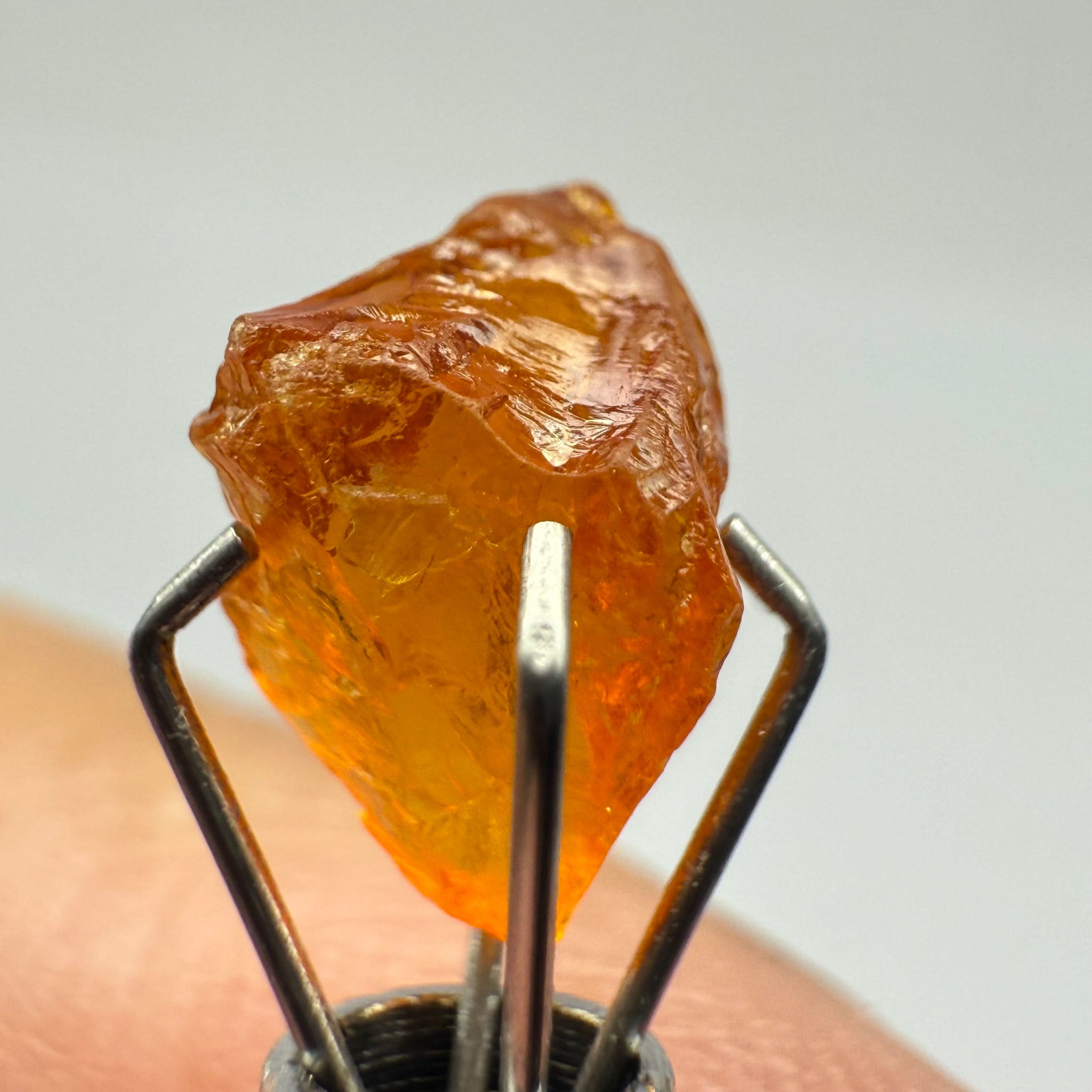 Clinohumite, 1.87ct, Morogoro, Tanzania, Untreated Unheated. Sl issue on the top, rest vvs