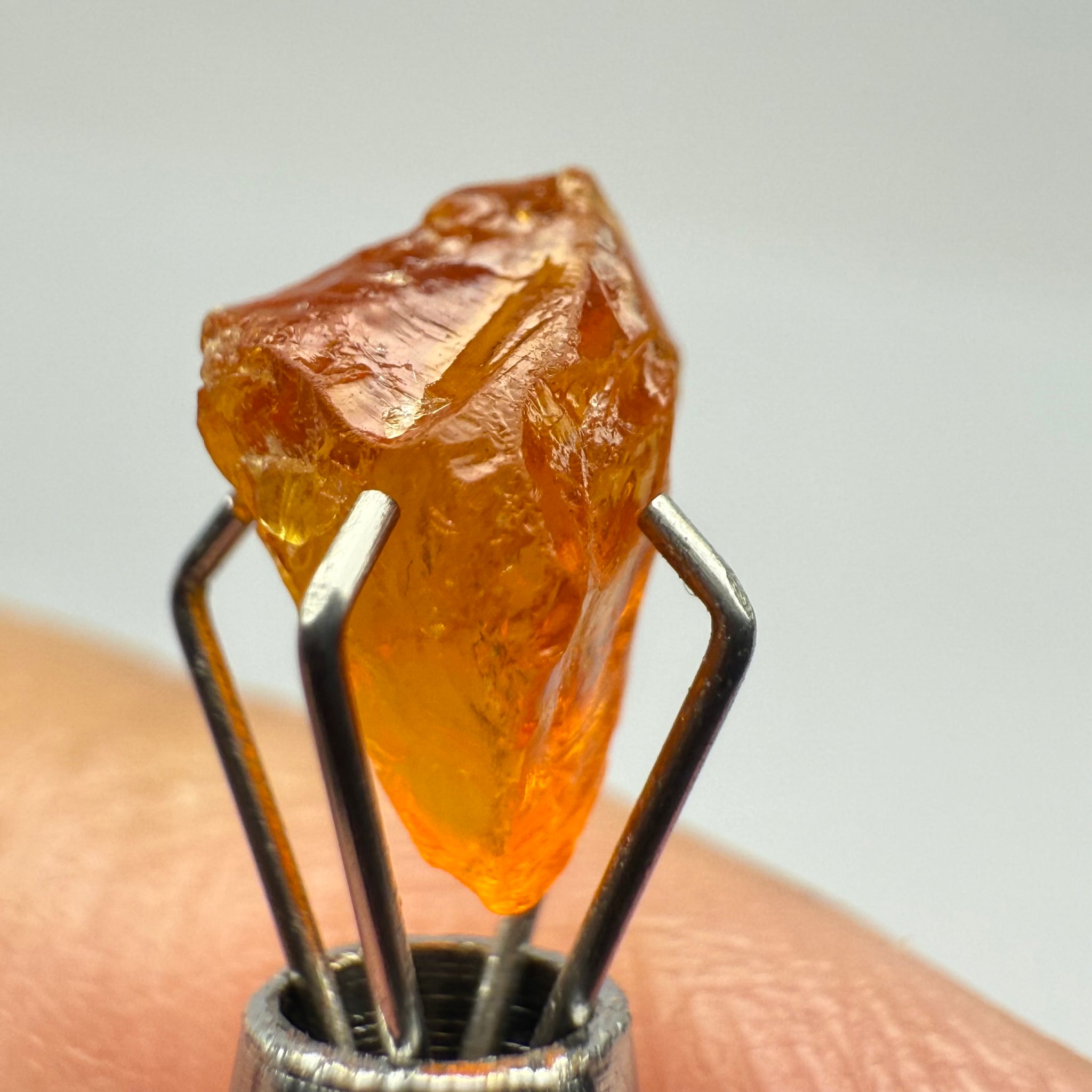 Clinohumite, 1.87ct, Morogoro, Tanzania, Untreated Unheated. Sl issue on the top, rest vvs