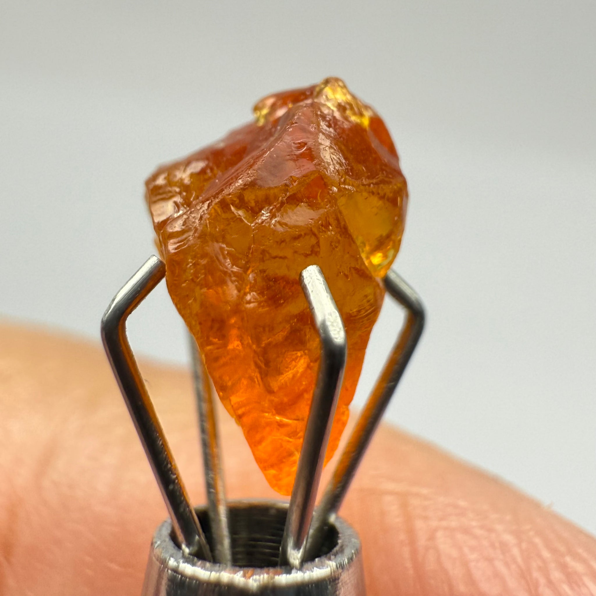 Clinohumite, 1.87ct, Morogoro, Tanzania, Untreated Unheated. Sl issue on the top, rest vvs