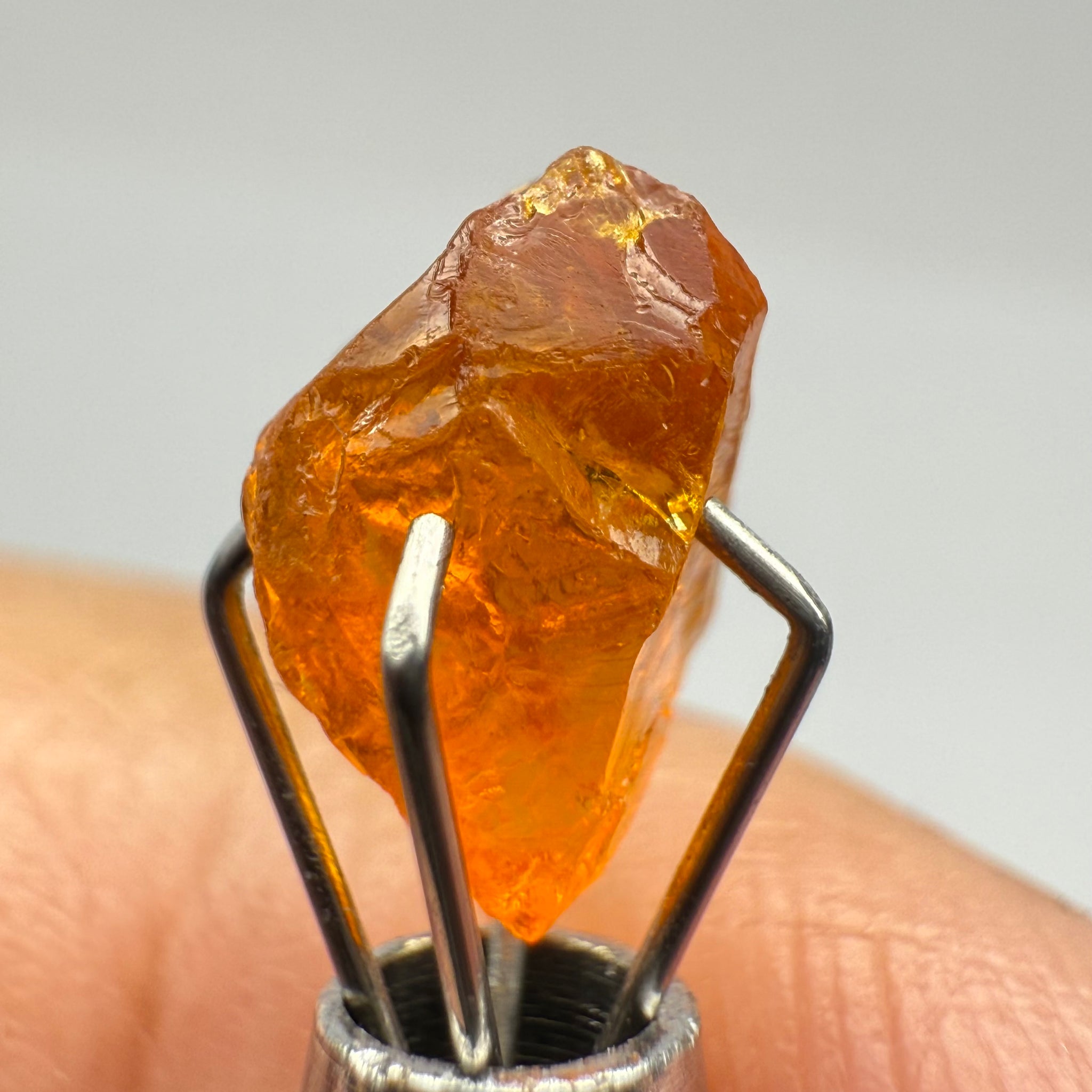 Clinohumite, 1.87ct, Morogoro, Tanzania, Untreated Unheated. Sl issue on the top, rest vvs