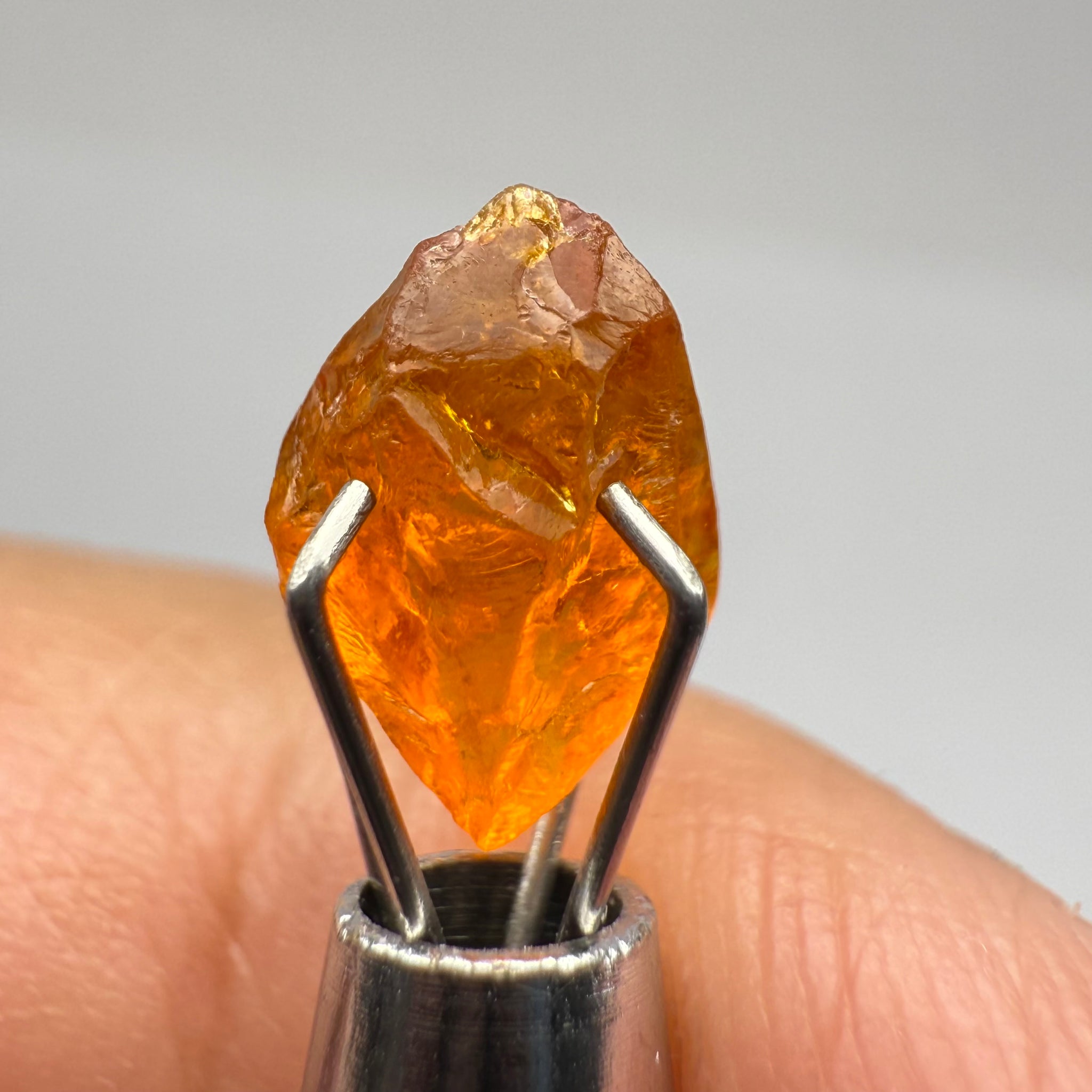 Clinohumite, 1.87ct, Morogoro, Tanzania, Untreated Unheated. Sl issue on the top, rest vvs