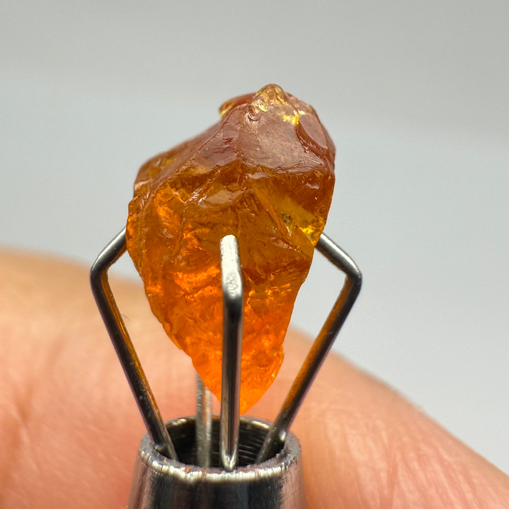 Clinohumite, 1.87ct, Morogoro, Tanzania, Untreated Unheated. Sl issue on the top, rest vvs