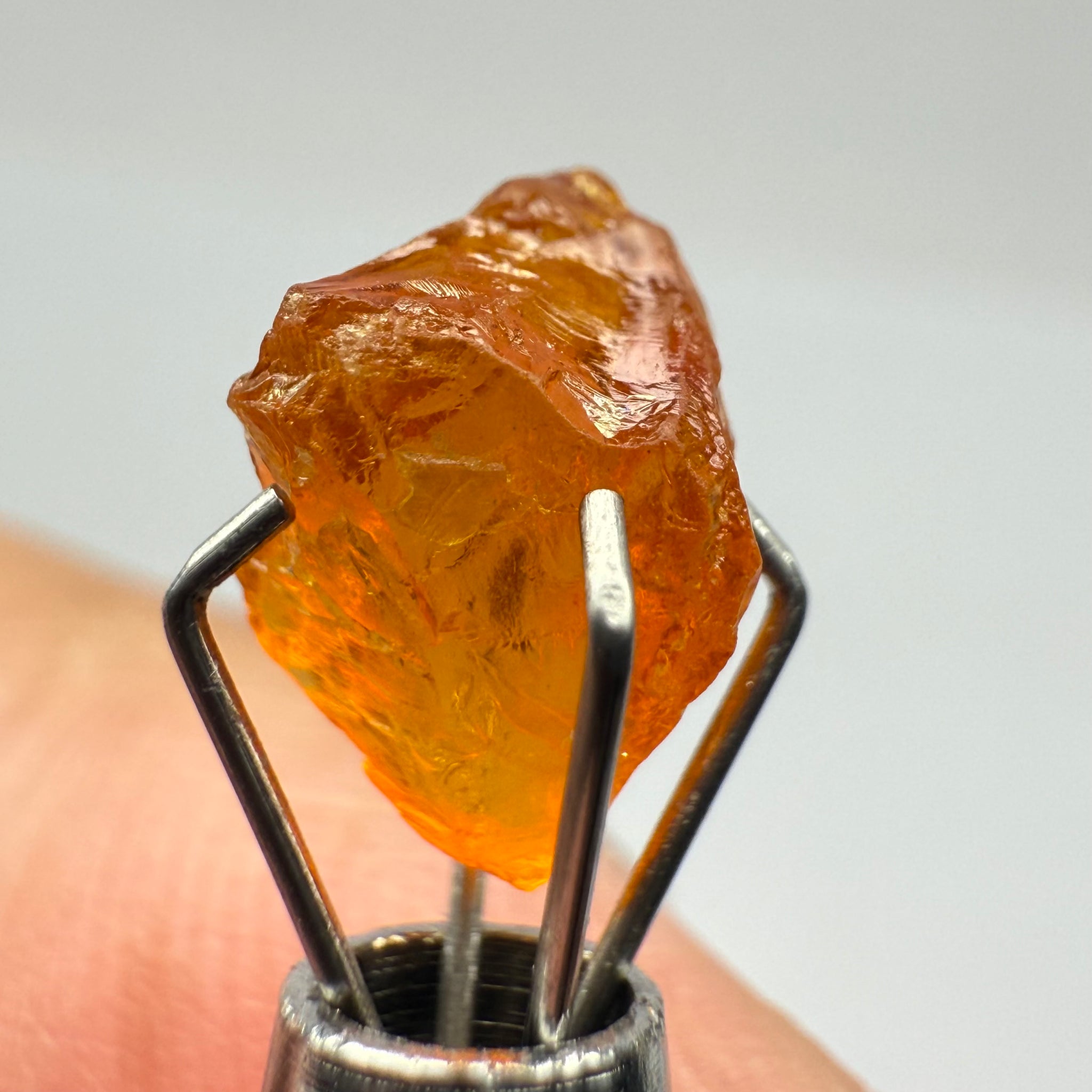 Clinohumite, 1.87ct, Morogoro, Tanzania, Untreated Unheated. Sl issue on the top, rest vvs