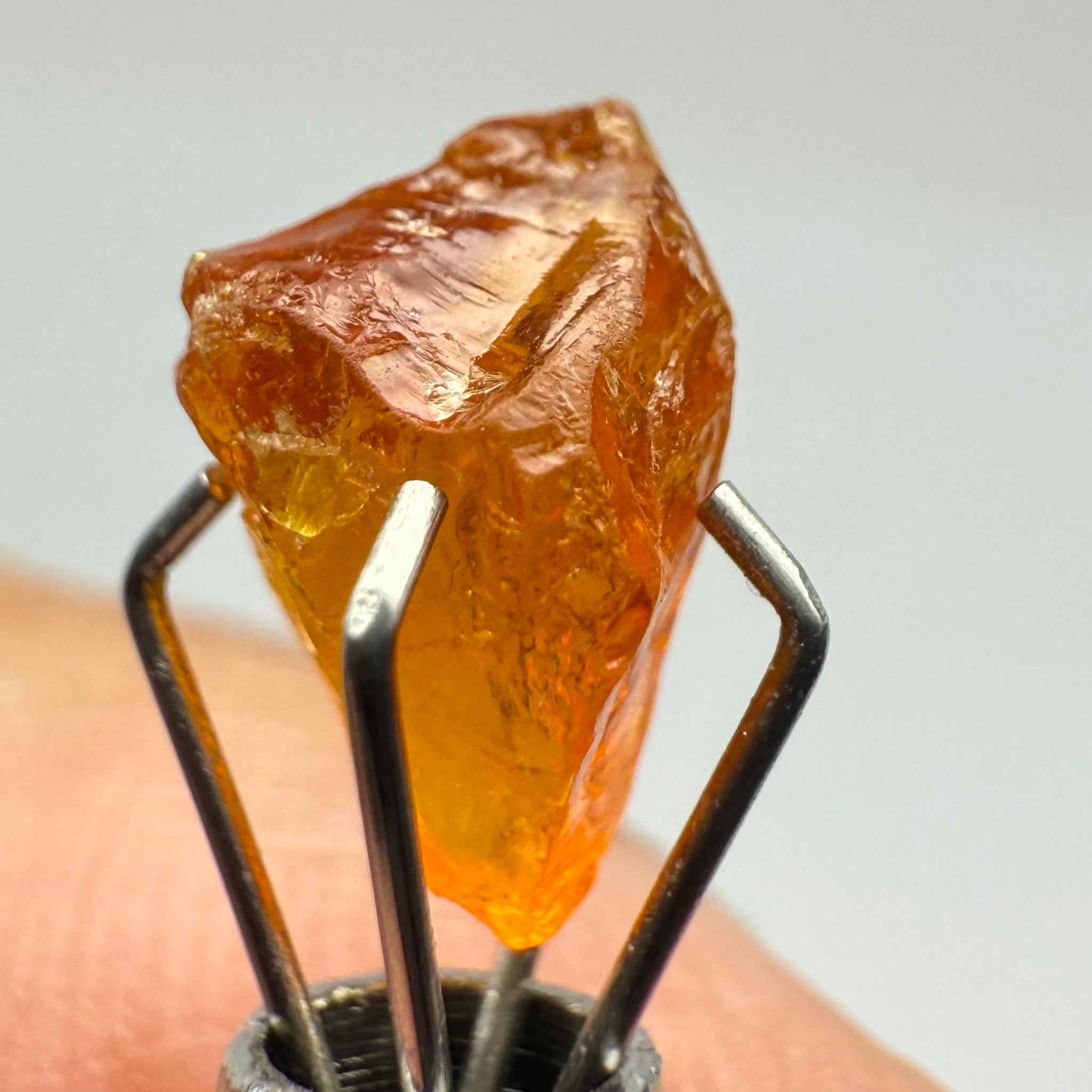 Clinohumite, 1.87ct, Morogoro, Tanzania, Untreated Unheated. Sl issue on the top, rest vvs