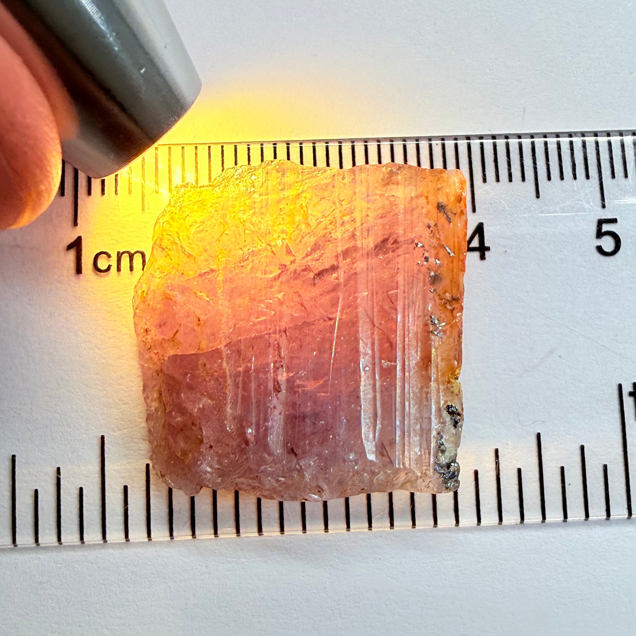 Magnesio Axinite Crystal, 31.07ct, Merelani, Tanzania, Colour Changing, Untreated Unheated