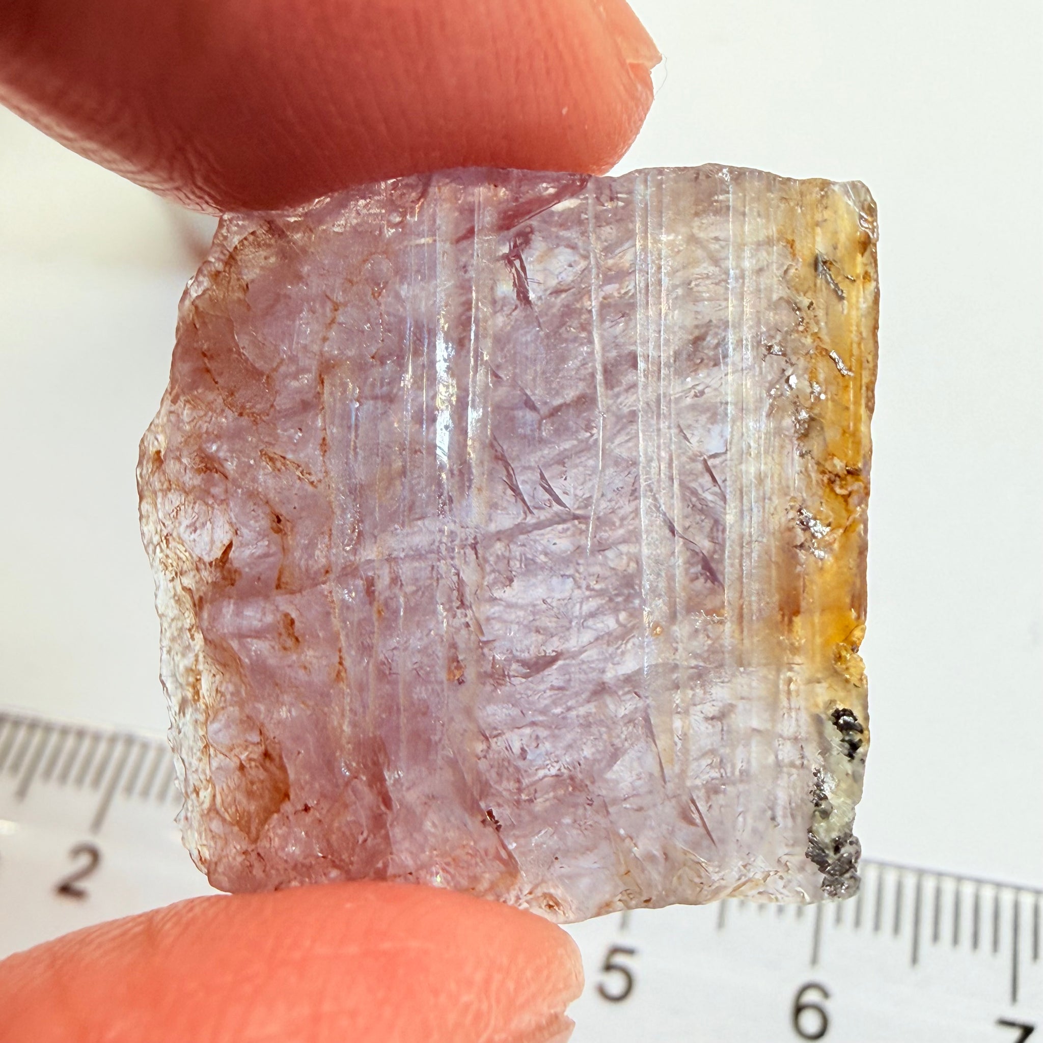 Magnesio Axinite Crystal, 31.07ct, Merelani, Tanzania, Colour Changing, Untreated Unheated