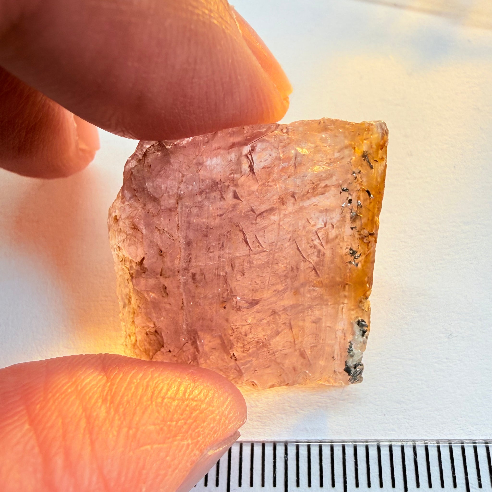 Magnesio Axinite Crystal, 31.07ct, Merelani, Tanzania, Colour Changing, Untreated Unheated
