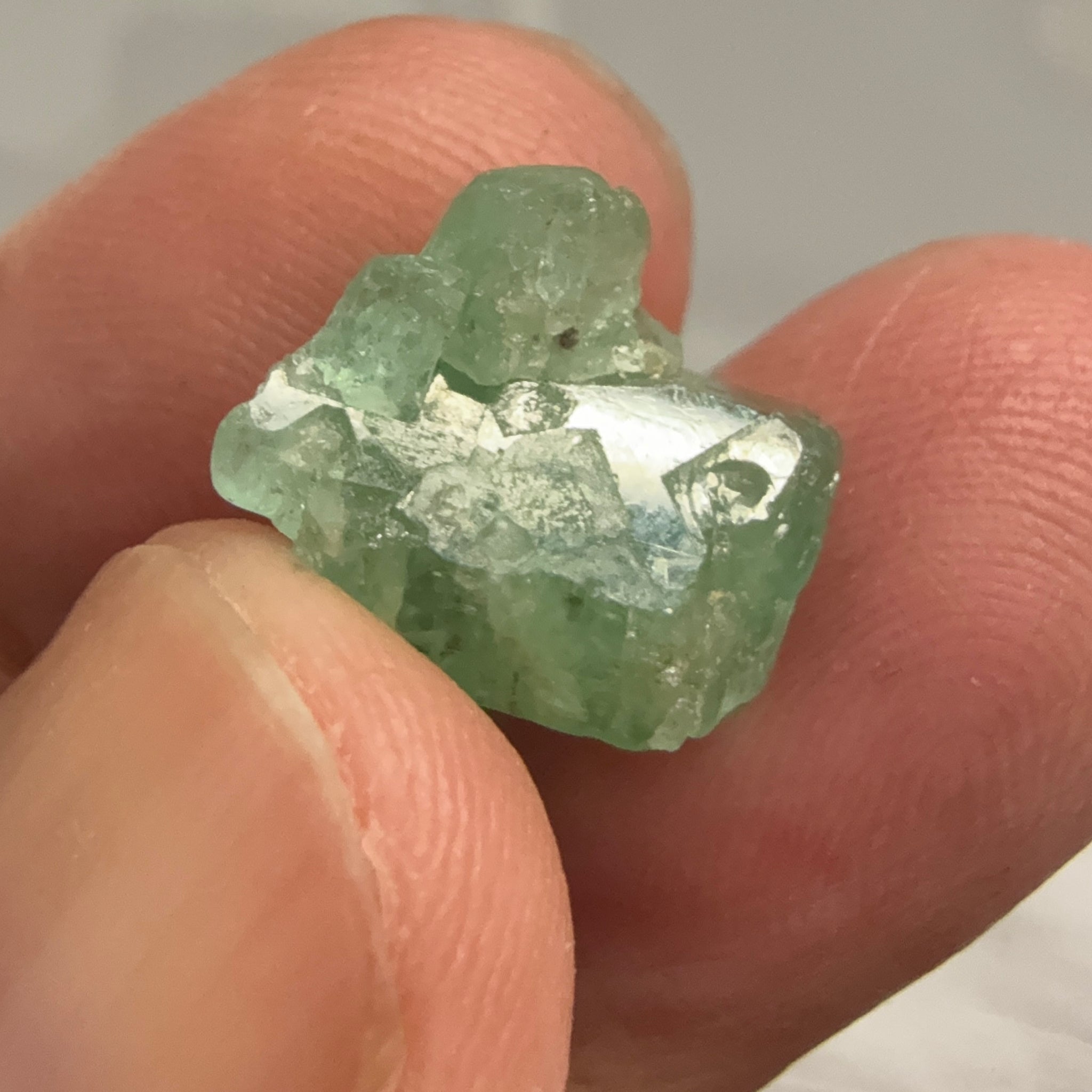 Emerald Crystal, 9.59ct, Tanzania, Untreated Unheated, specimen grade